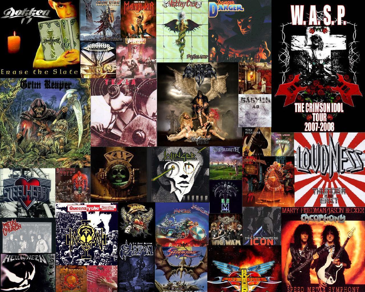 1280x1024 80s Bands Wallpaper