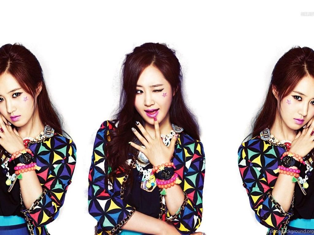 1024x768 Kwon Yuri Wallpaper Desktop Background