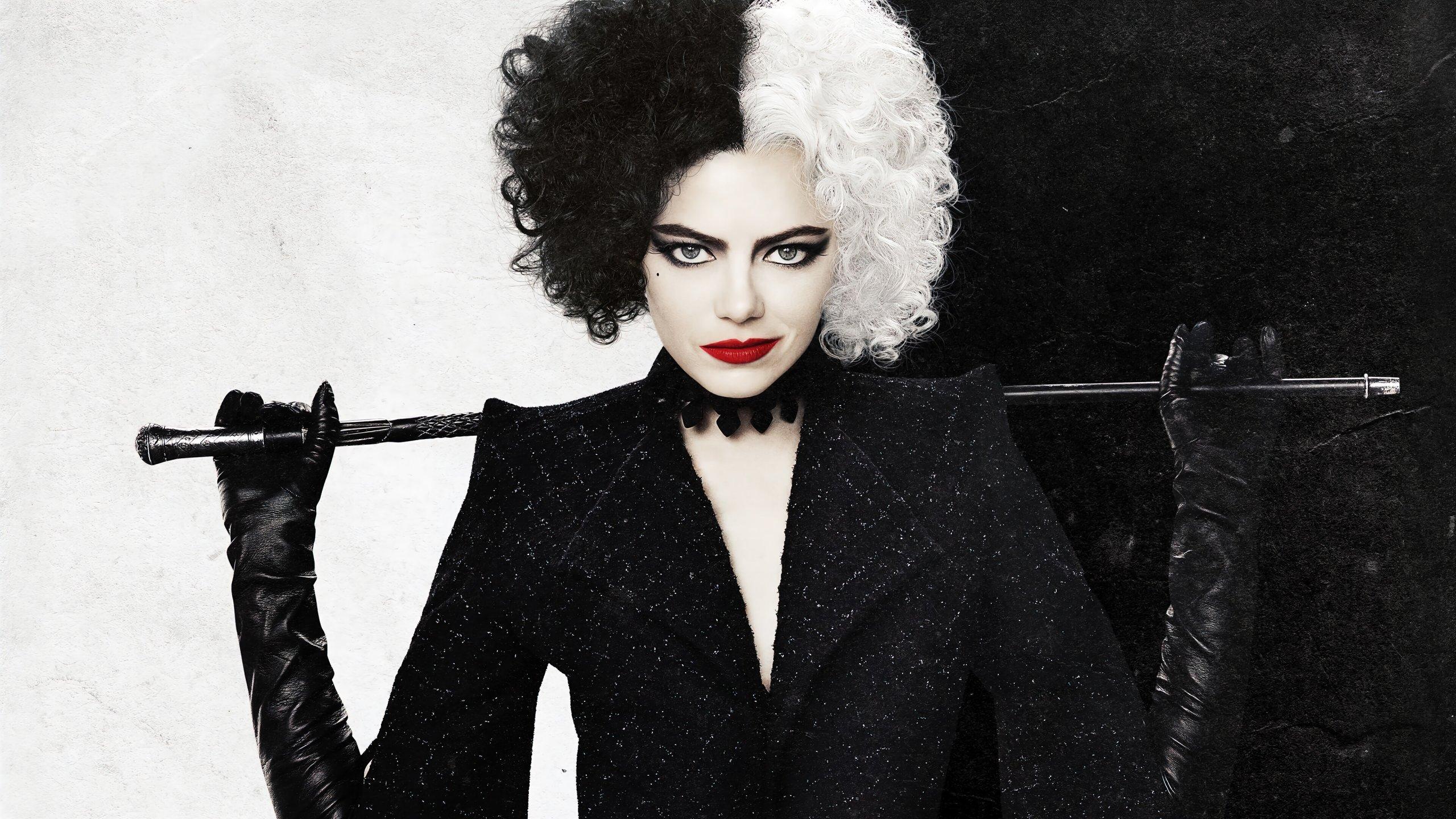 2560x1440 Emma Stone as Cruella Wallpaper 4k Ultra HD