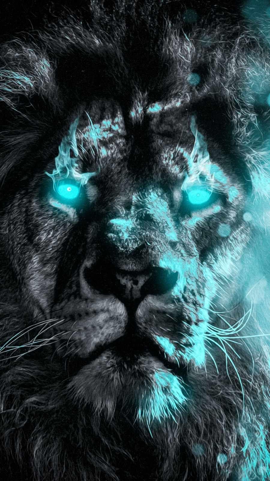 900x1600 Heterochromia Lion iPhone Wallpaper Wallpaper : iPhone Wallpaper. Lion HD wallpaper, Lion image, Animal wallpaper