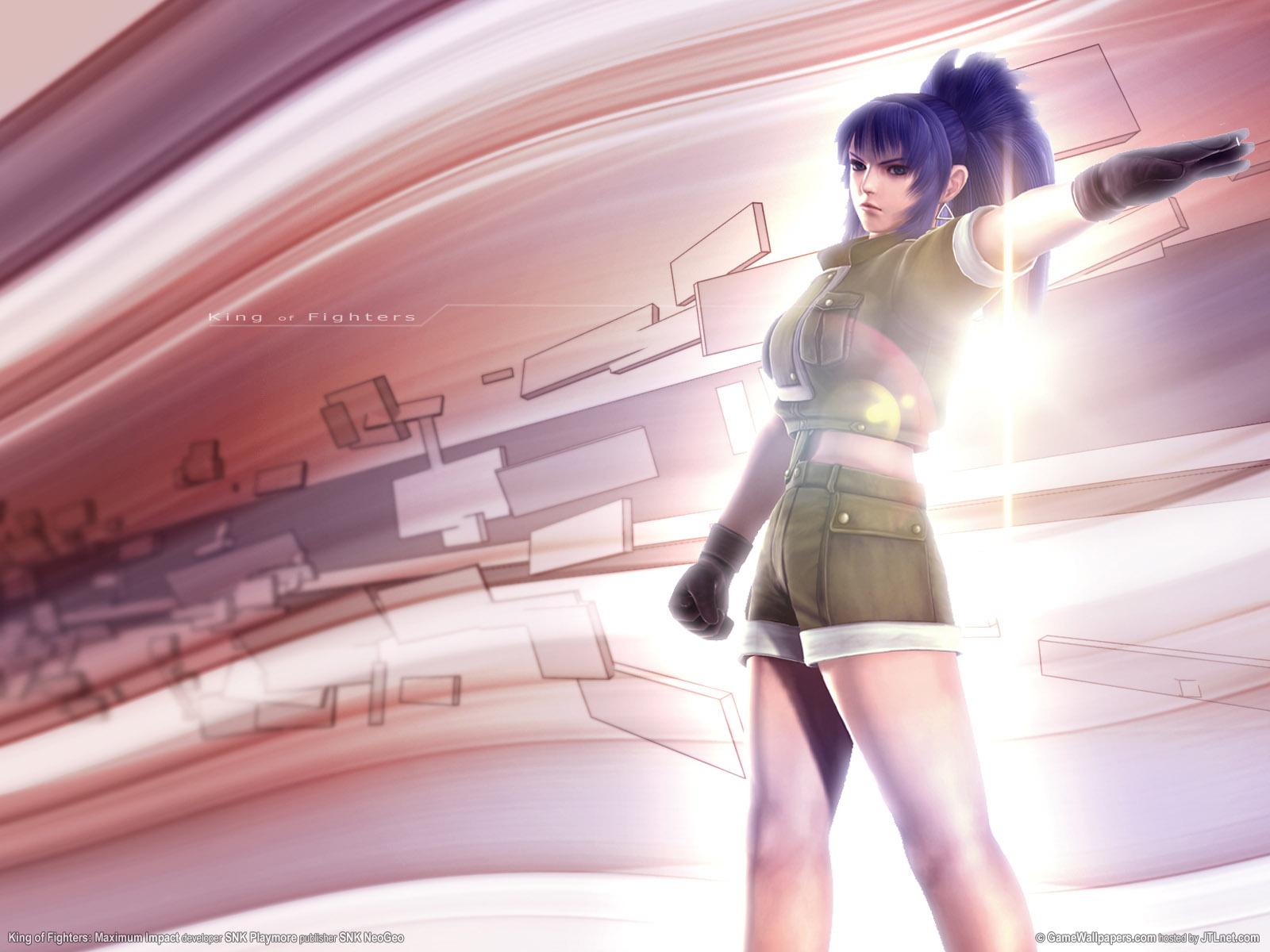 1600x1200 Leona Heidern King of Fighters Anime Image Board