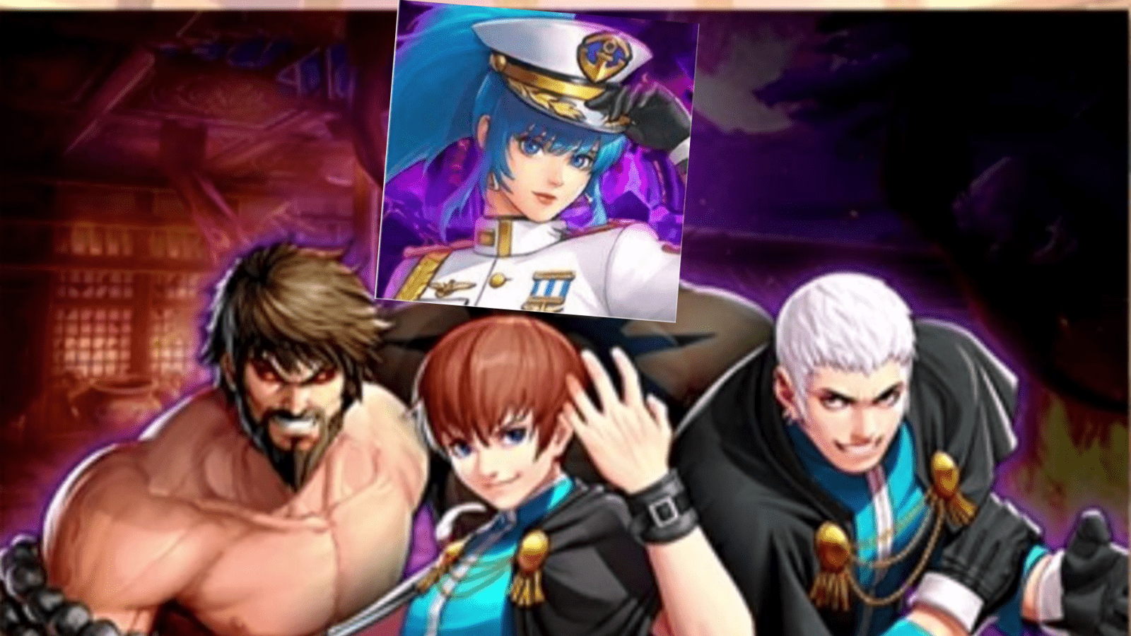 1600x900 Petición · Netmarble include Chris in Ep. 1 of Epic Quest and Leona Navy Dungeon in KOFAS. ·