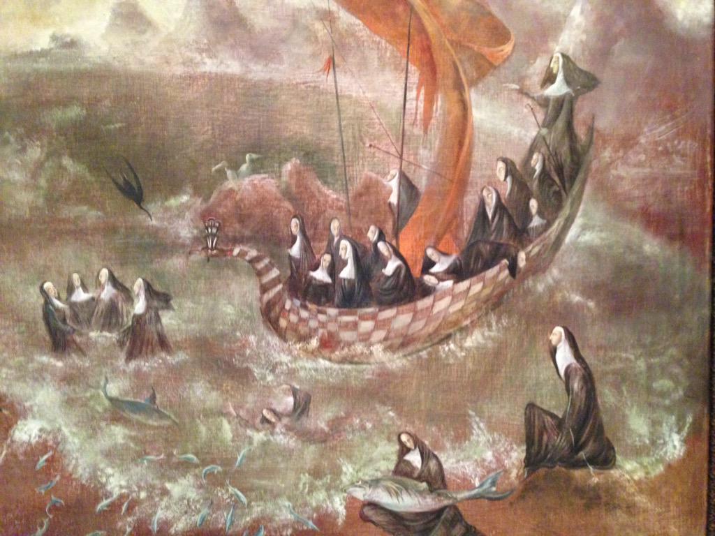 1024x768 Dallas Art News found our new favorite painting. Nunscape at Manzanillo by Leonora Carrington at #FourthFloor