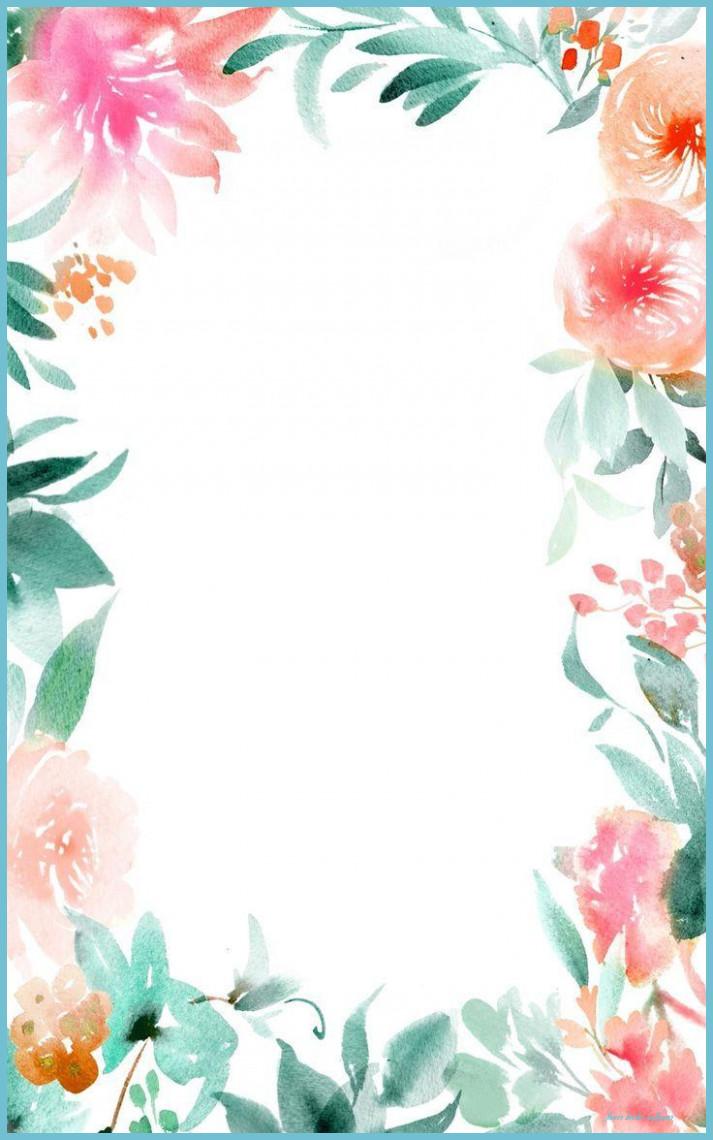 713x1140 Flower Border Wallpaper Border Wallpaper