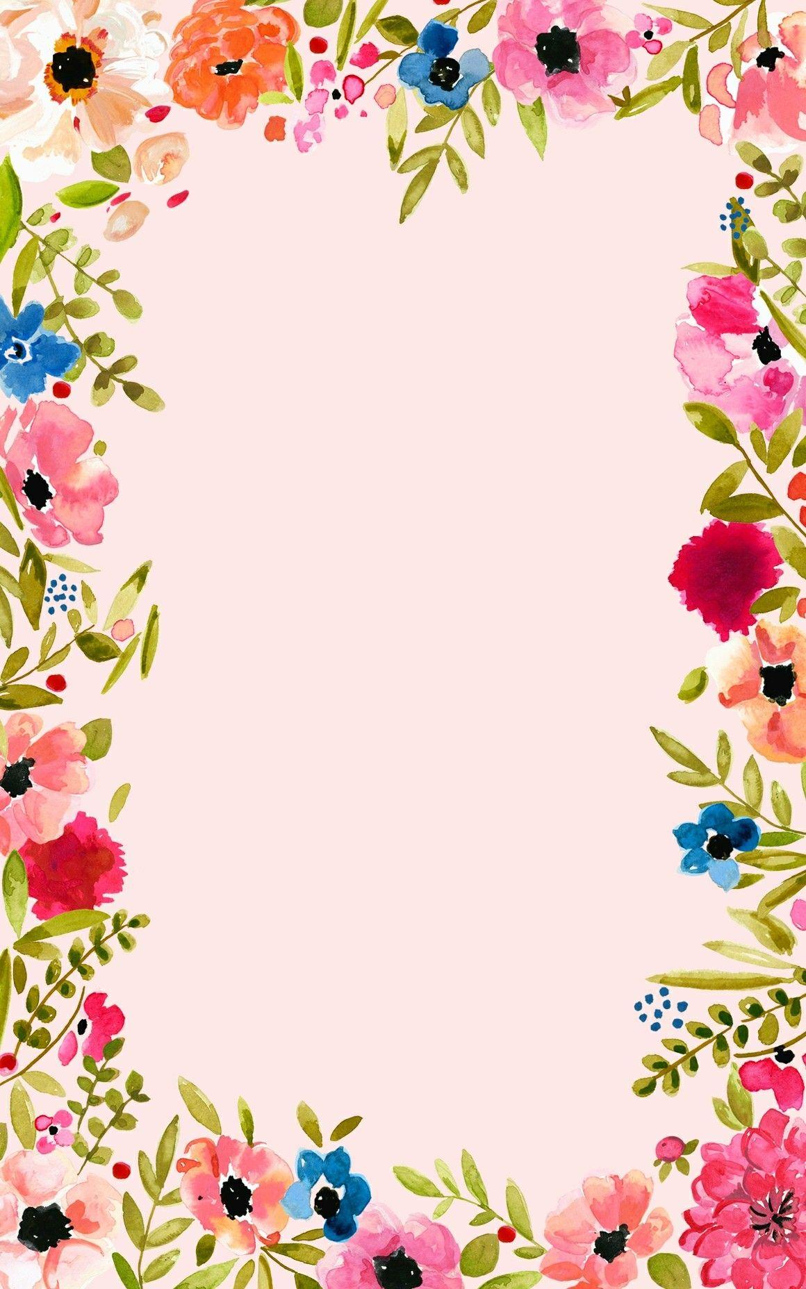 Flower Border Wallpapers - Top Free Flower Border Backgrounds ...