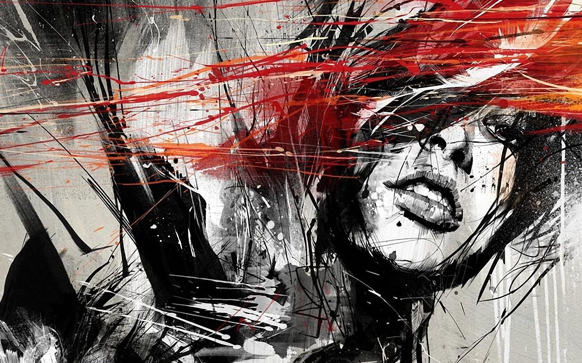 1920x1200 px artwork face women High Quality Wallpaper, High Definition Wallpaper