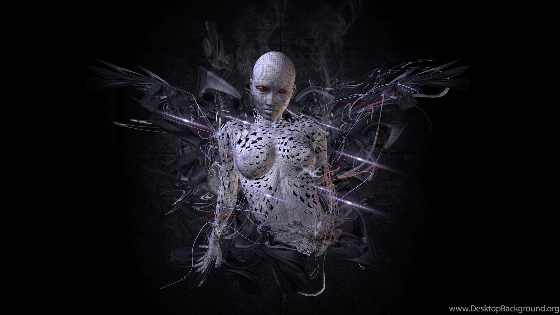 1920x1080 Women Abstract Black Dark Digital Art D Dark Art HD Wallpaper. Desktop Background