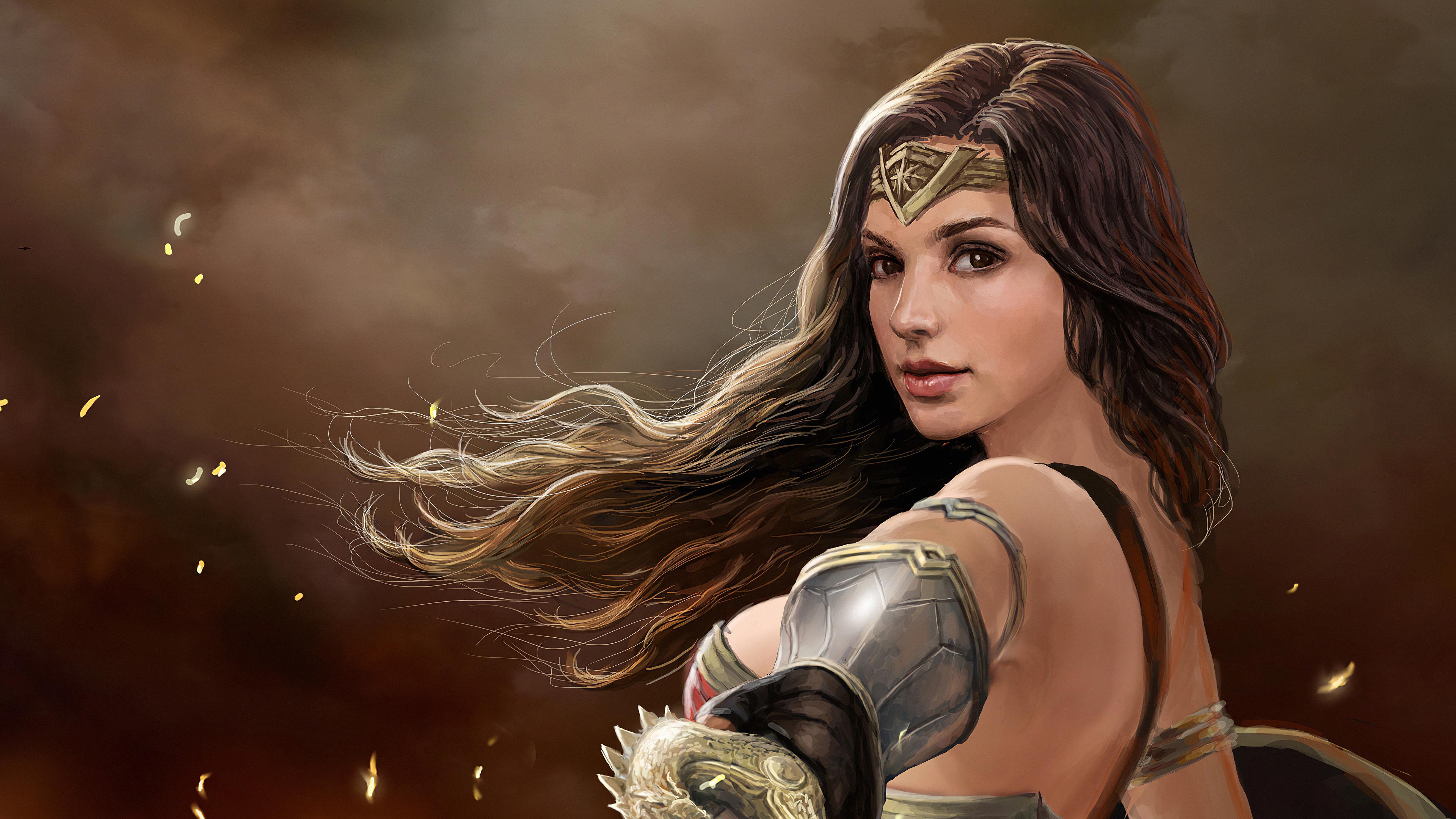 Wonder Woman Art Wallpapers - Top Free Wonder Woman Art Backgrounds -  WallpaperAccess