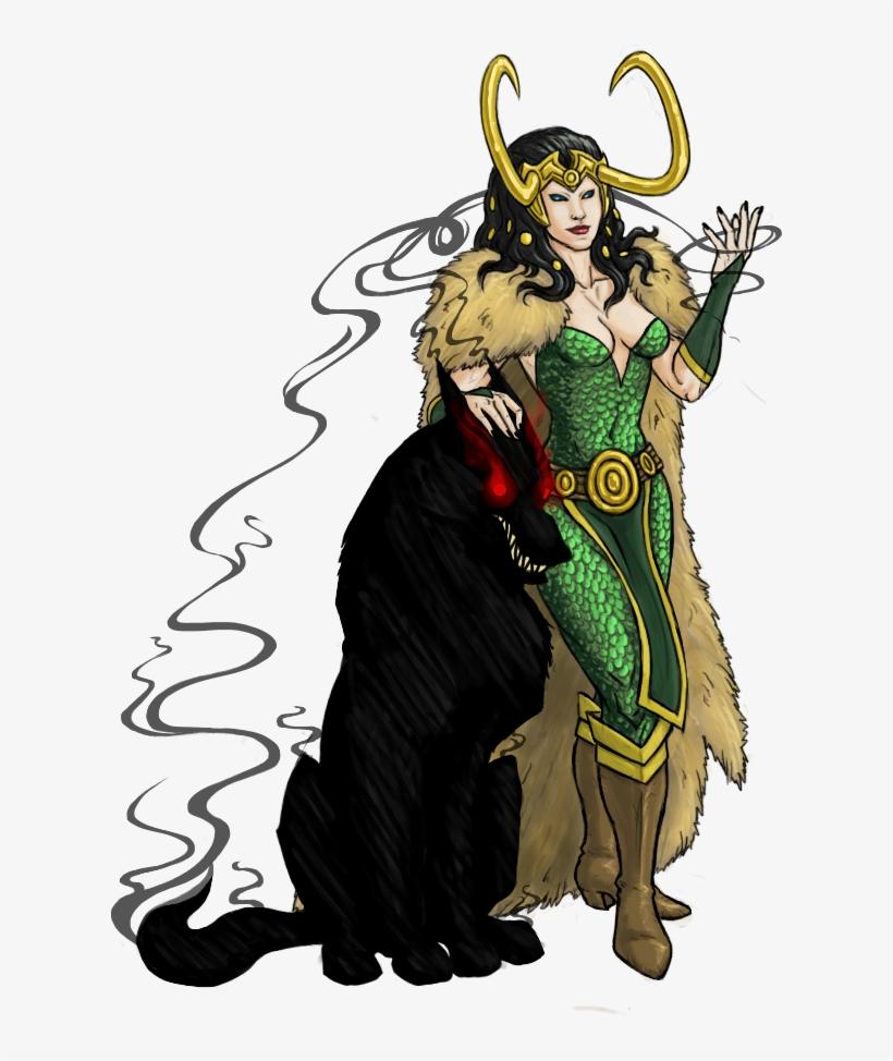 820x974 Lady Loki By Sparkyhero - Loki Và Lady Loki - Tải xuống PNG miễn phí trong suốt