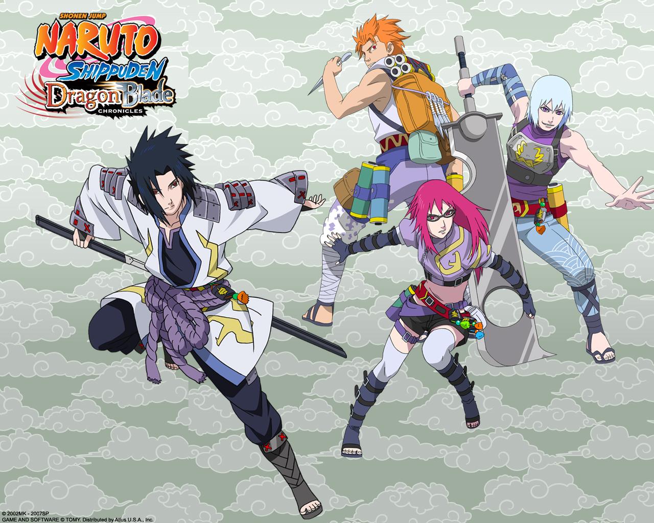 1280x1024 Naruto Shippuden Team Taka Movie