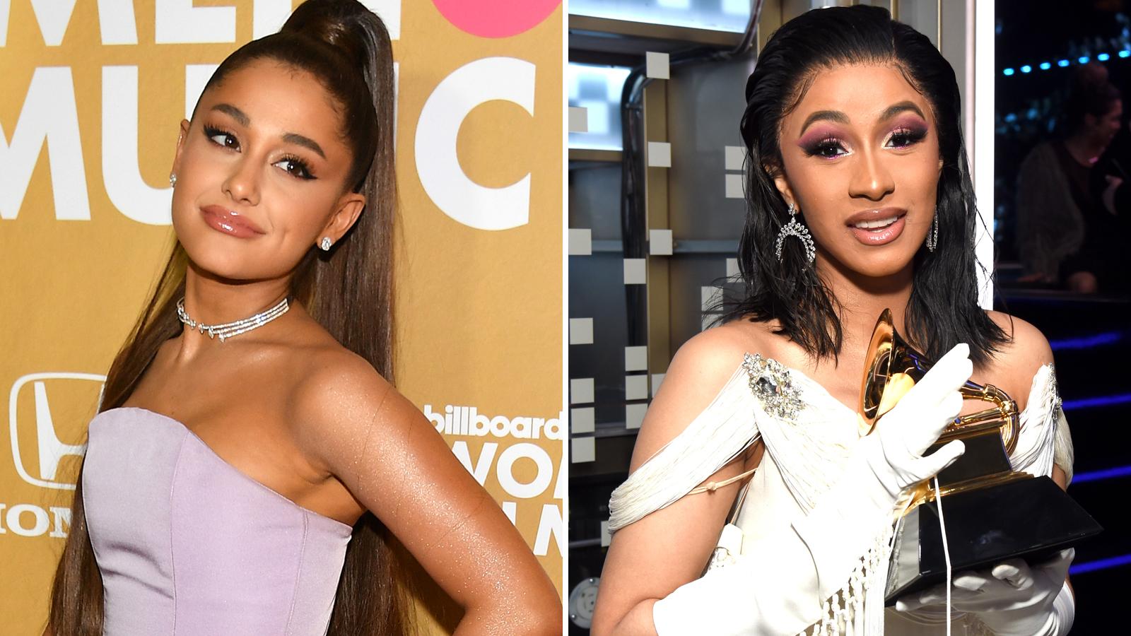 1600x900 Ariana Grande Sends Love to Cardi B Following Mac Miller's Grammy Loss