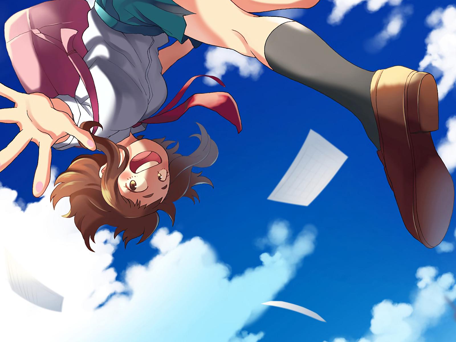 1600x1200 Desktop Wallpaper Happy, School Dress, Ochako Uraraka, My Hero Academia, HD Image, Picture, Background, 30ccbf