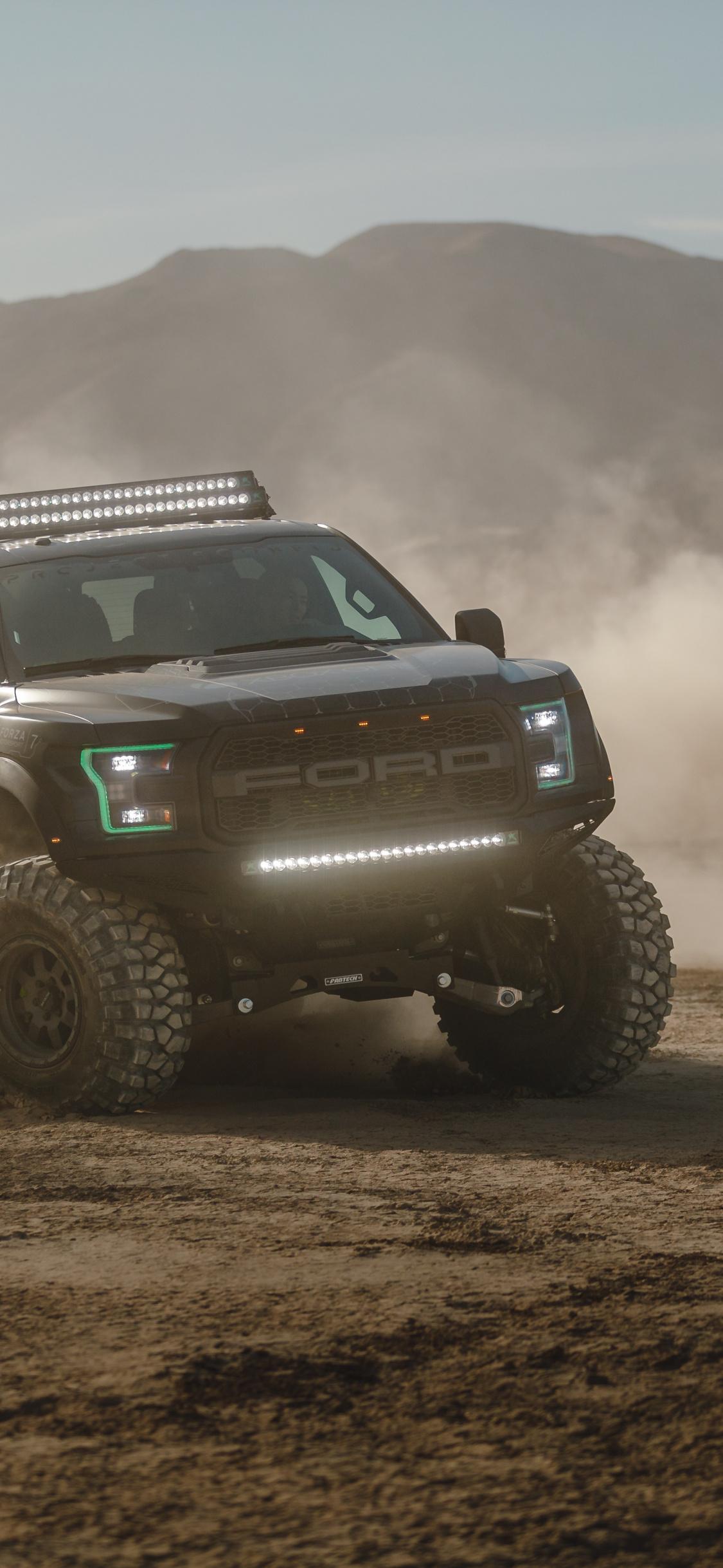 1125x2436 Ford F 150 Raptor, Pickup Truck, Off Road Wallpaper, 5472x HD Image, Picture, 16162741