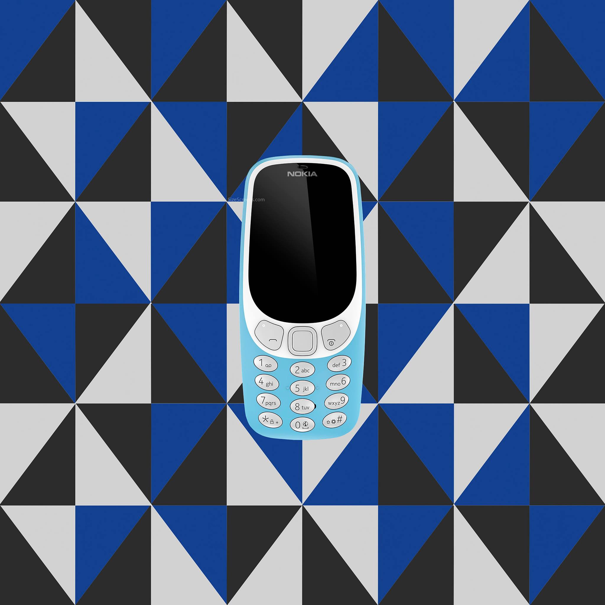 Nokia Wallpaper 4K, Logo, Green background