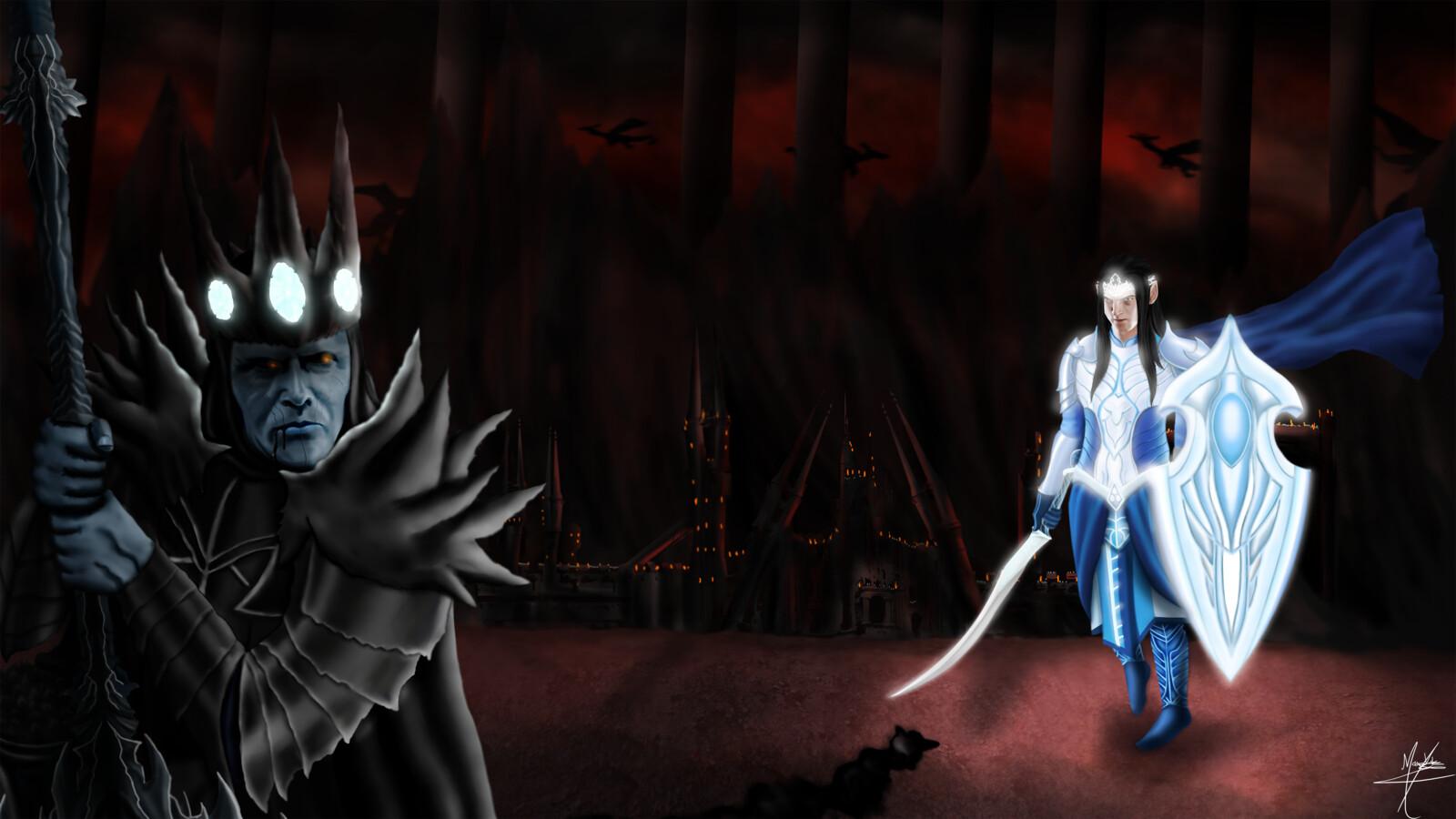 1600x900 Fingolfin vs Morgoth, Marcos Vinicius