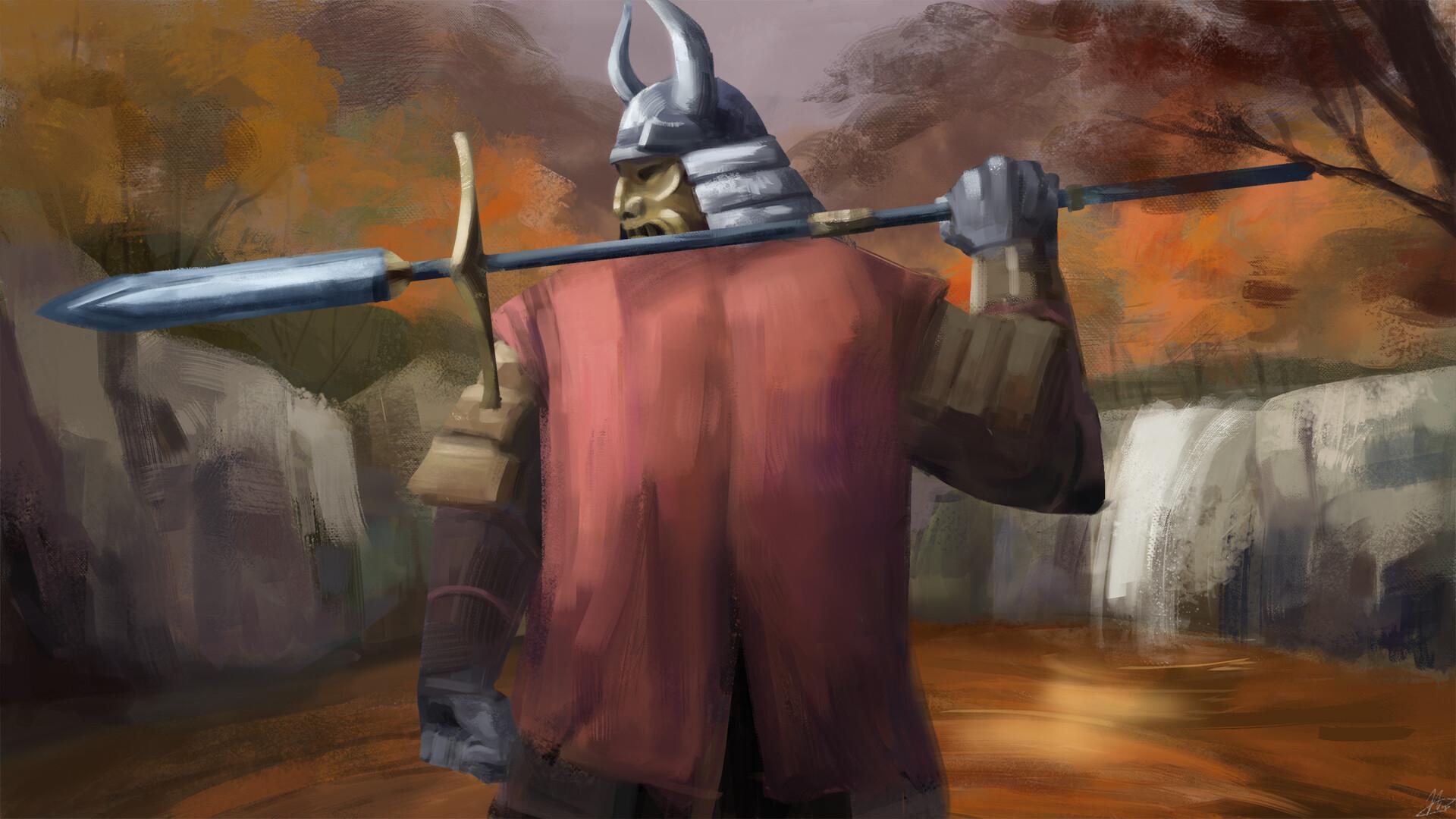 1920x1080 Samurai's Will, Nico Ching