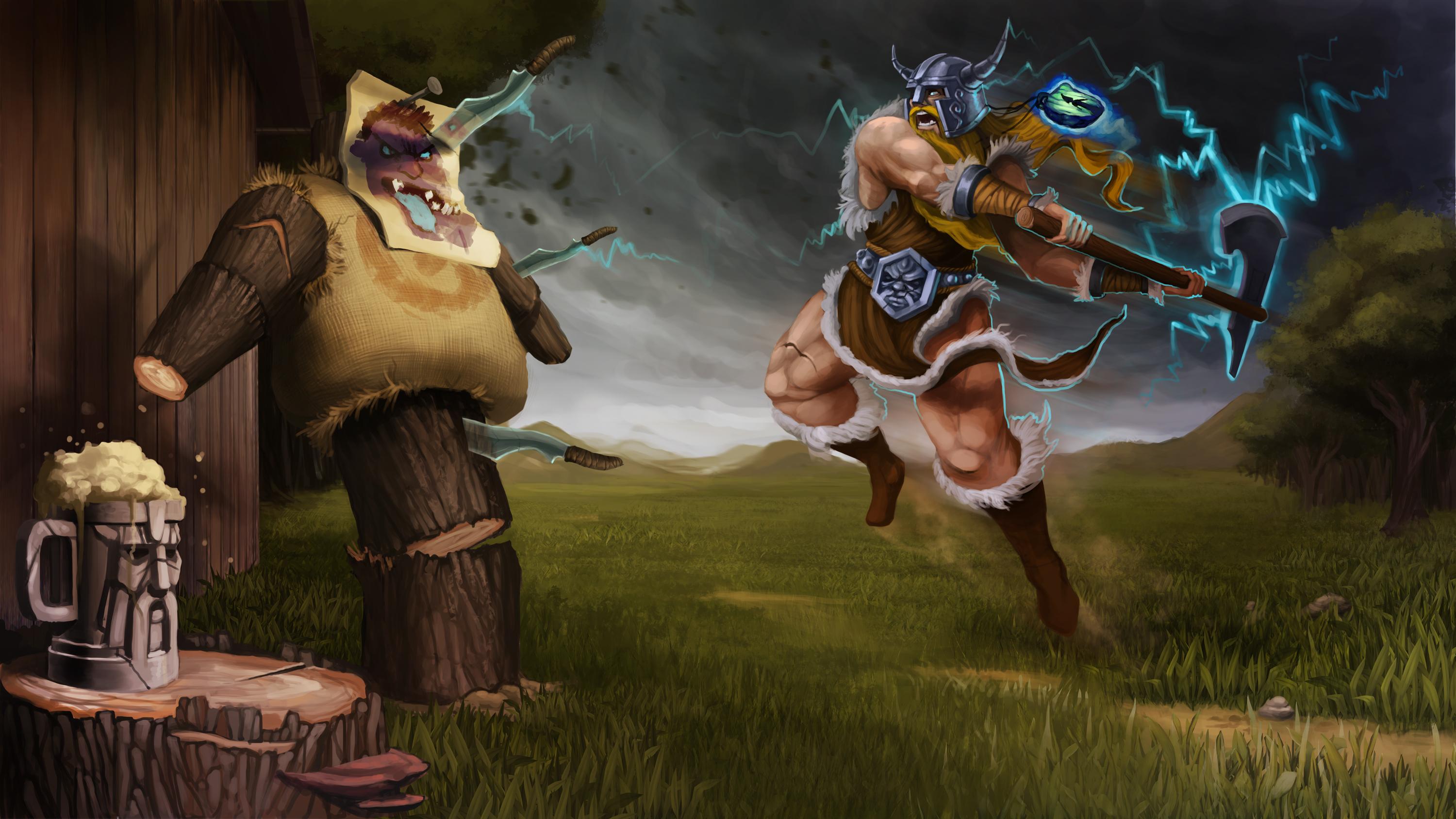3000x1688 Olaf League Of Legends Wallpaper:3000x1688