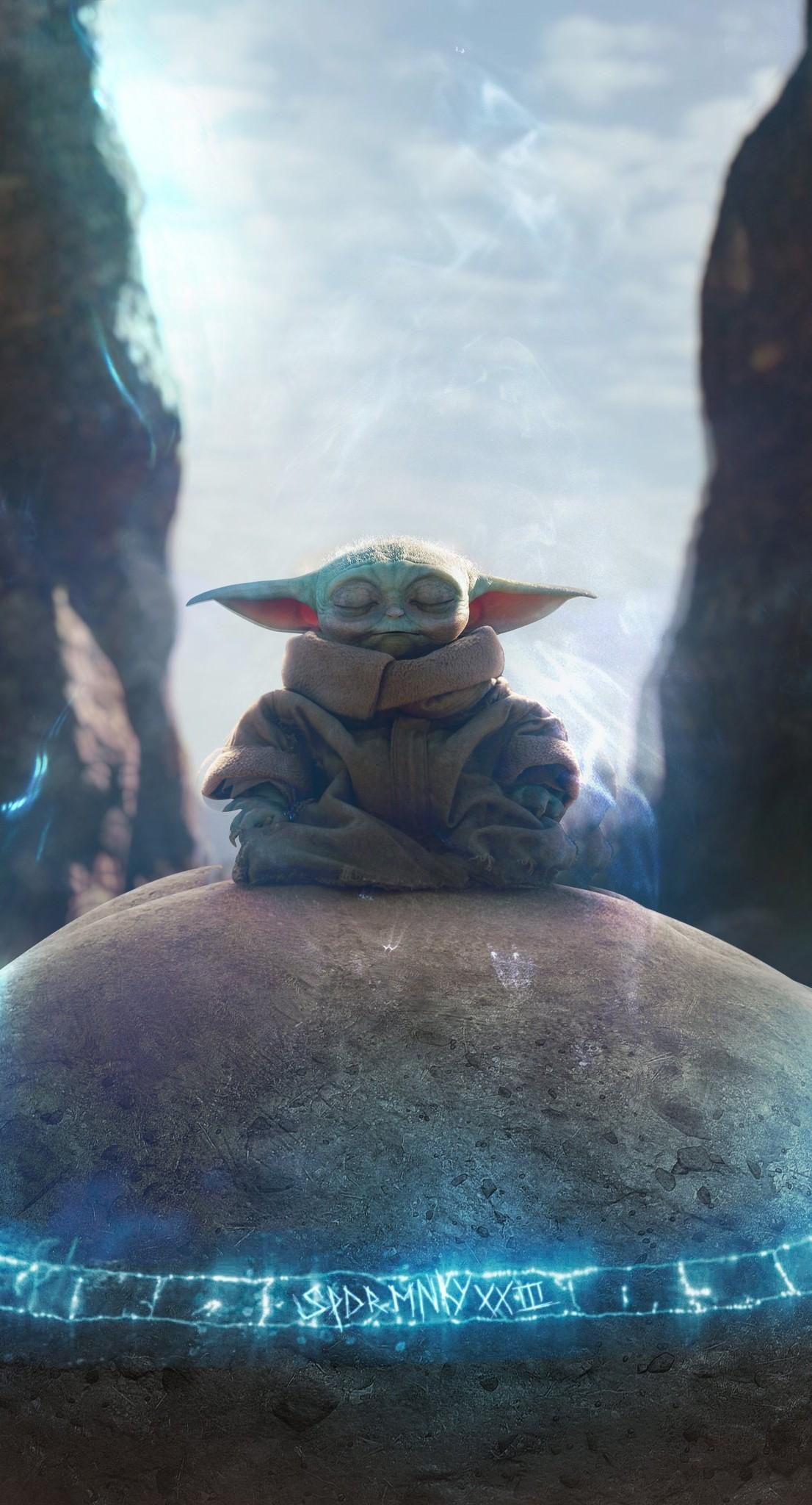 Baby Yoda Art Wallpapers Top Free Baby Yoda Art Backgrounds WallpaperAccess