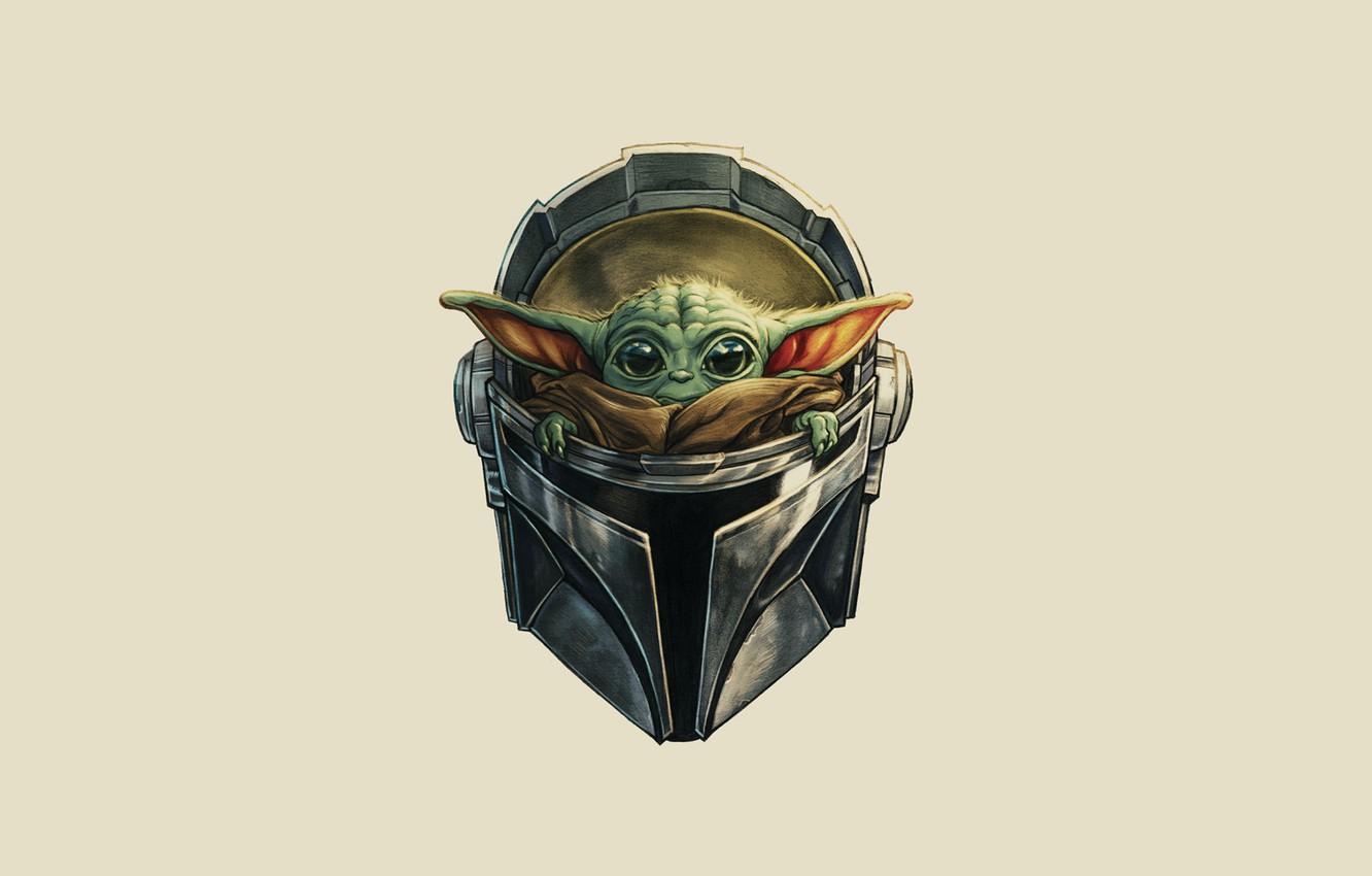 1332x850 Wallpaper Star Wars, Star Wars, the series, Art, Character, Mandalore, The Mandalorian, baby yoda, Control image for desktop, section фантастика