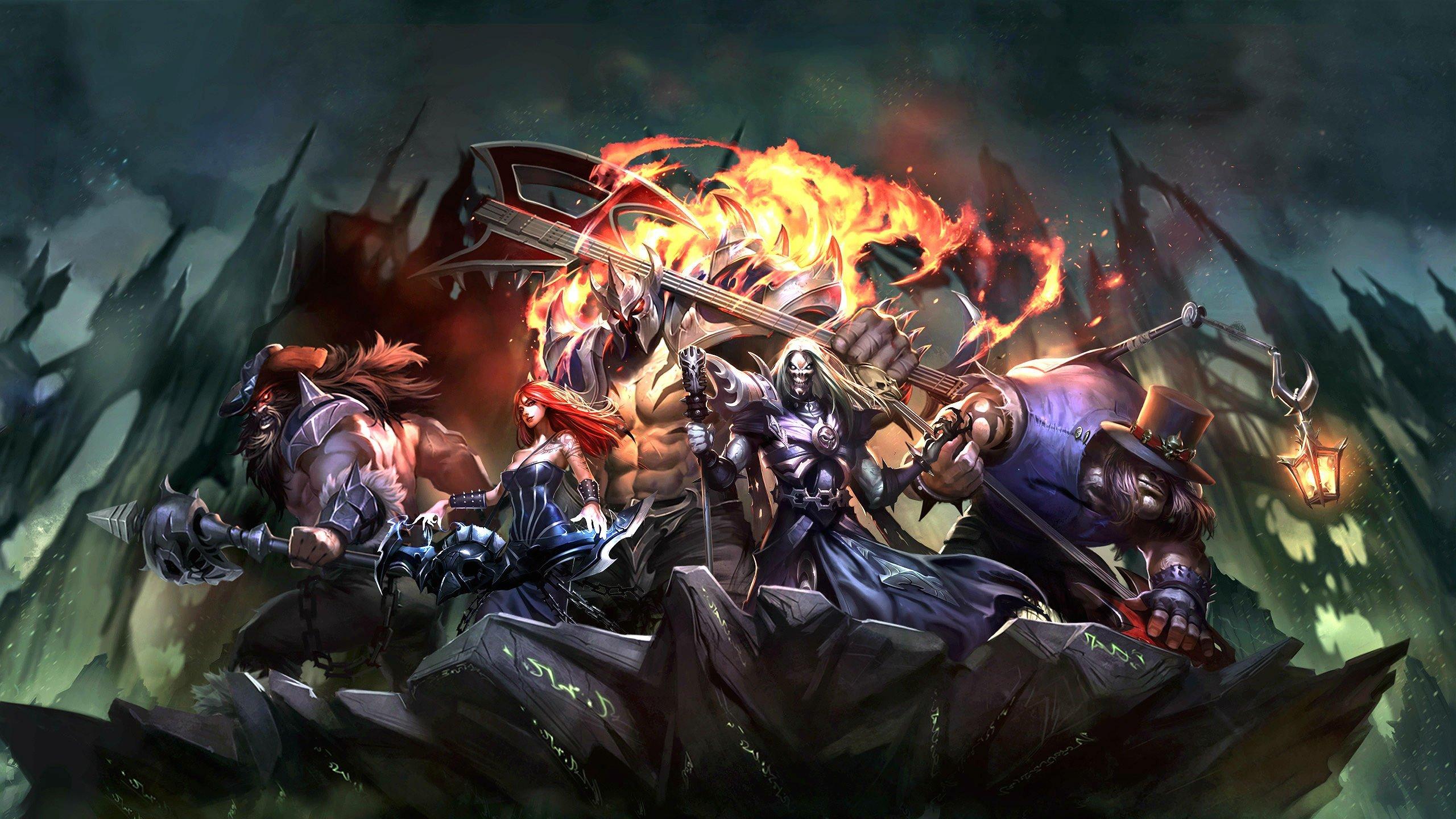 2560x1440 Mordekaiser (League Of Legends) wallpaper 2560x1440 desktop background