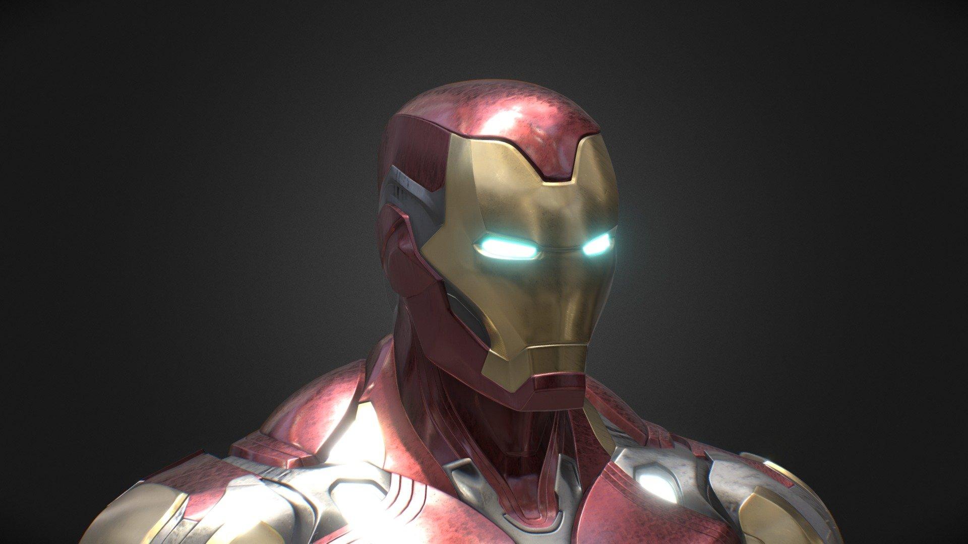 1920x1080 Iron Man Mark 85 Free 3D model by LLIypuk [8da781a]