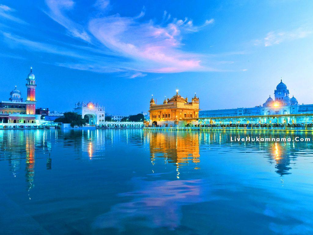 1024x770 Golden Temple Amritsar Beautiful Top Aerial View Image