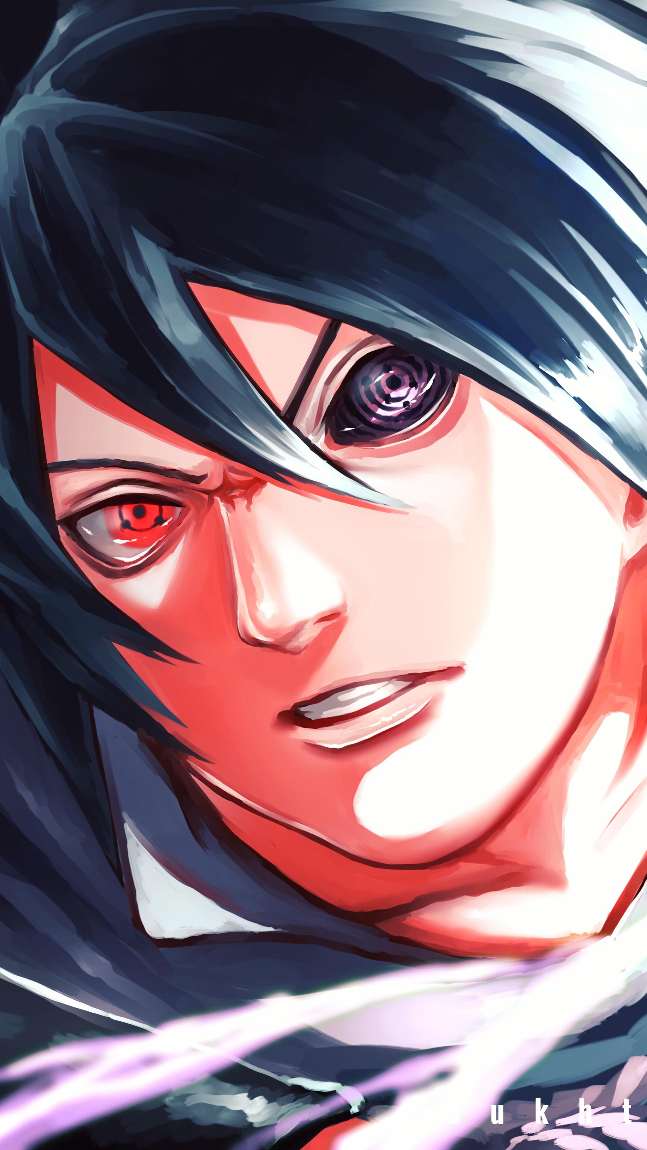 2160x3840 Sasuke Uchiha, Sharingan, Rinnegan, Chidori, 4K phone HD Wallpaper, Image, Background, Photo and Picture. Mocah HD Wallpaper