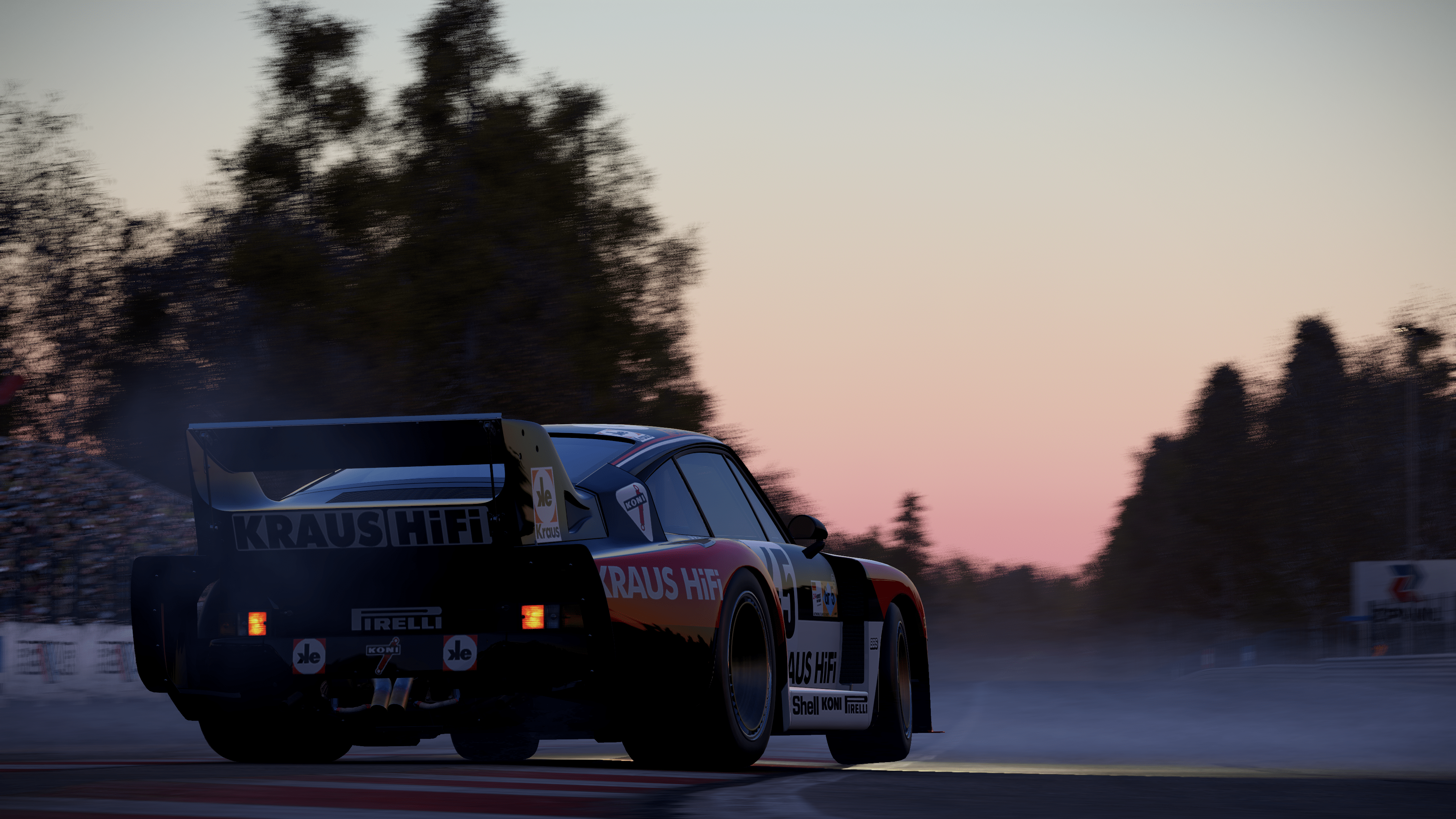 3840x2160 Porsche 935 Sunset Sprint
