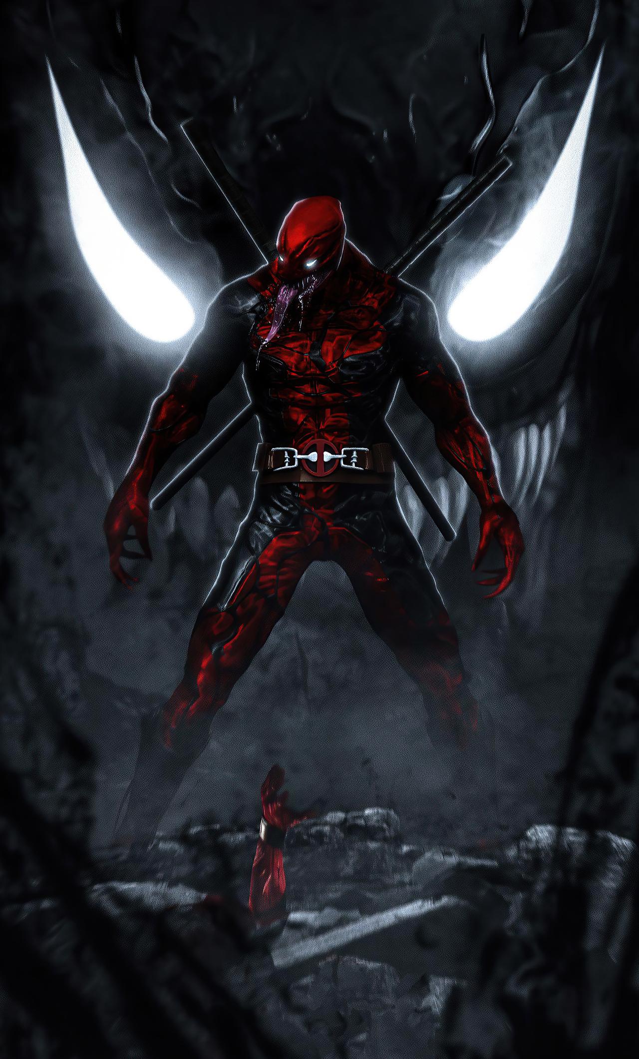 1280x2120 Deadpool Venom 4k 2020 iPhone HD 4k Wallpaper, Image, Background, Photo and Picture