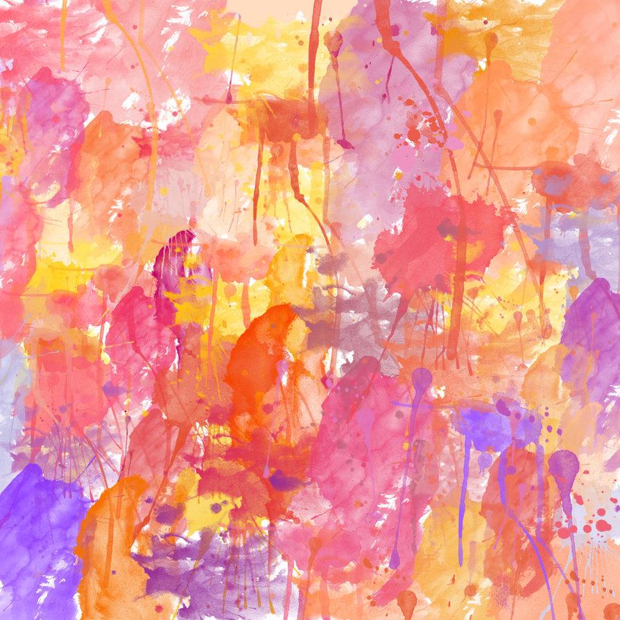 894x894 Paint Splash Wallpaper