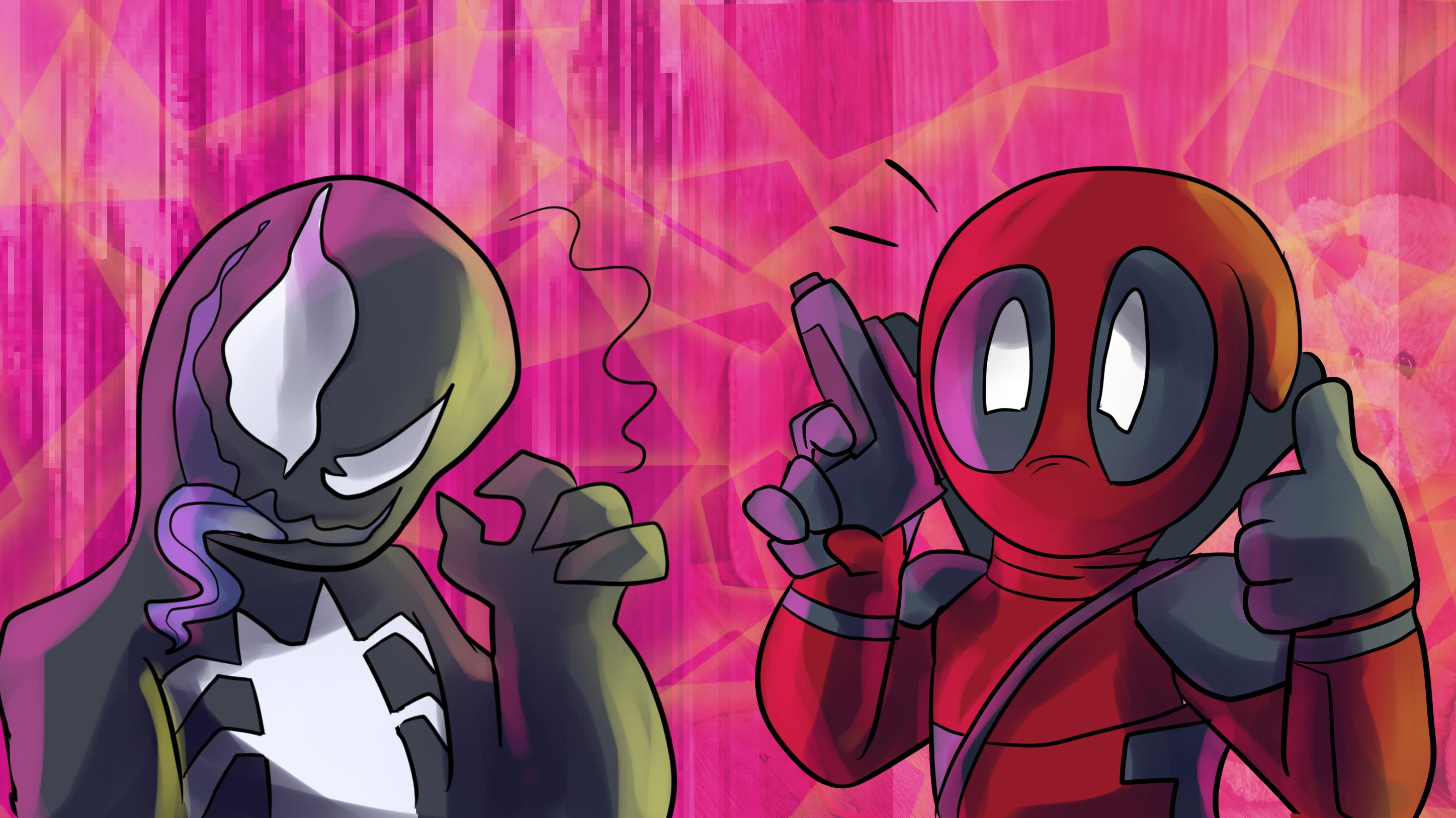 2895x1628 #deadpool, #artwork, #artist, #hd, #digital art, #superheroes,. Mocah HD Wallpaper