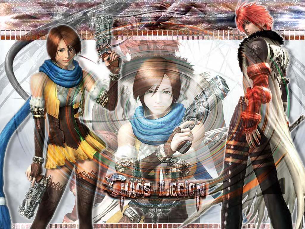 1024x768 Capcom Wallpaper: Chaotic Duo