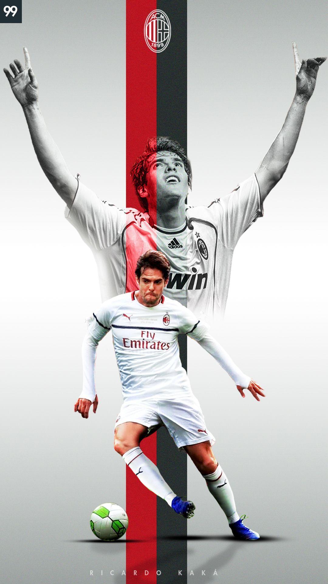 1080x1920 AC Milan Aesthetic Wallpaper
