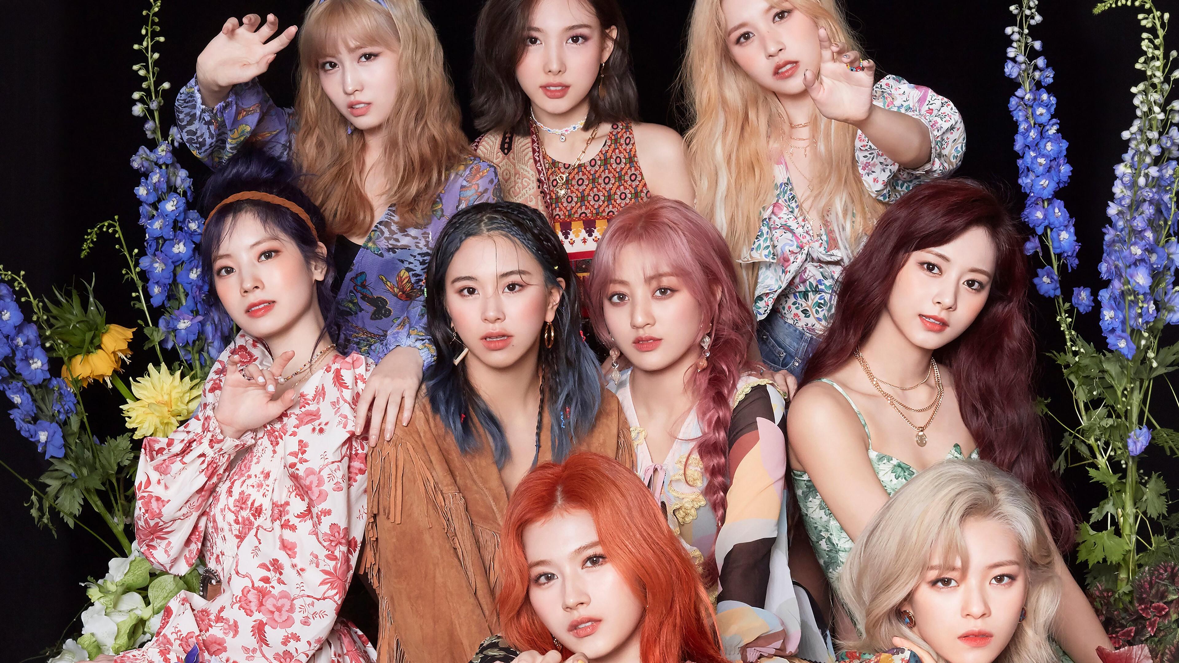 3840x2160 TWICE Kpop, 트와이스, Kpop, K Pop, Girls, MORE MORE, Album, Members, Sana, Jeongyeon, Tzuyu, Jihyo, Chaeyoung, Dahyun, Momo, Nayeon, Mina 4k Wallpaper. Mocah HD Wallpaper
