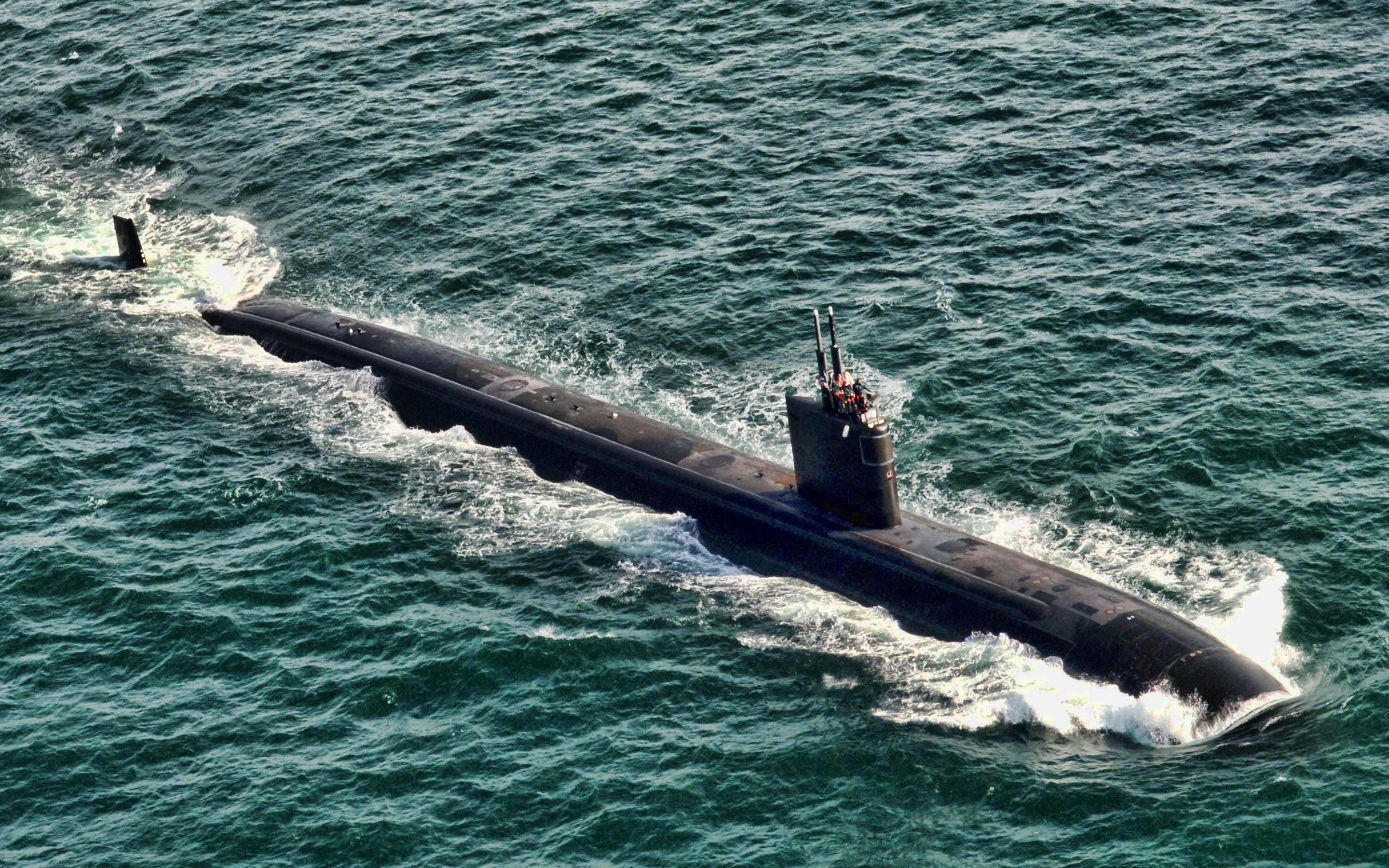 2880x1800 Download Wallpaper USS Asheville, SSN American Attack Submarine, United States Navy, US Army, Submarines, US Navy, Los Angeles Class, HDR For Desktop With Resolution 2880x1800. High Quality HD Picture Wallpaper