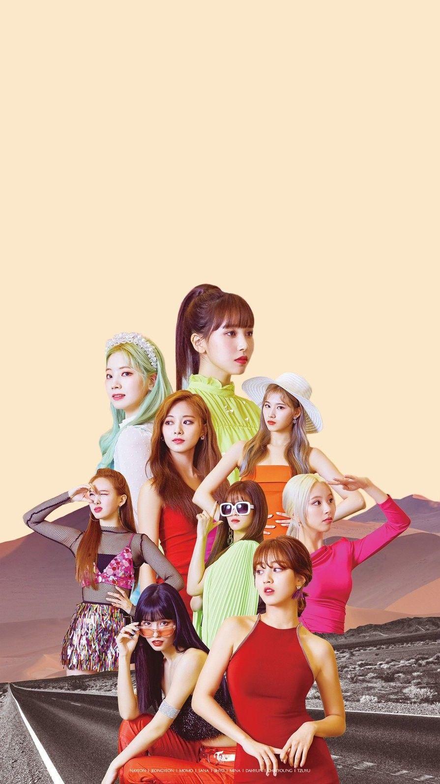 895x1592 TWICE Fancy Wallpaper