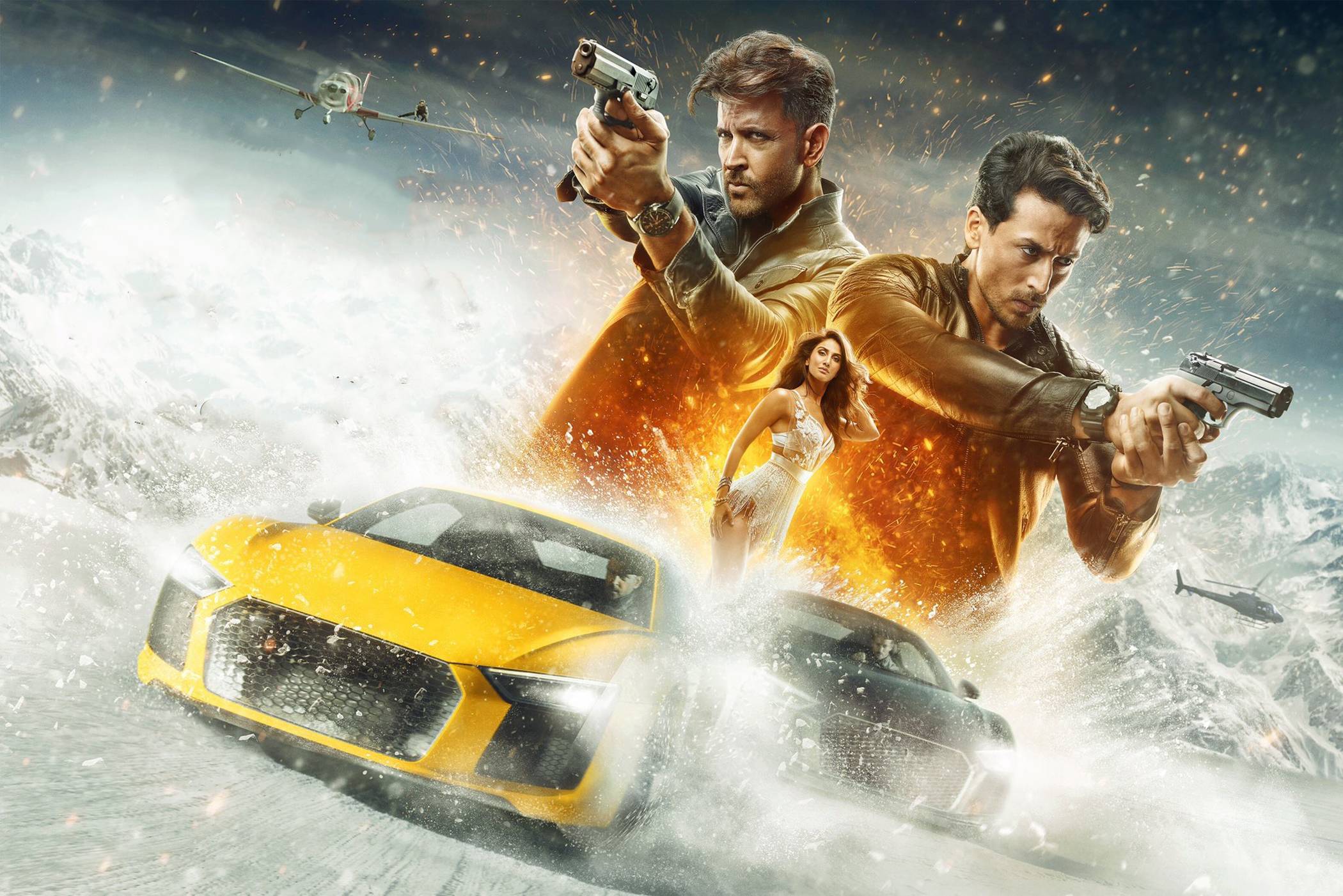 2100x1401 Tiger Shroff and Hrithik Roshan War Movie Wallpaper, HD Movies 4K Wallpaper, Image, Photo and Background