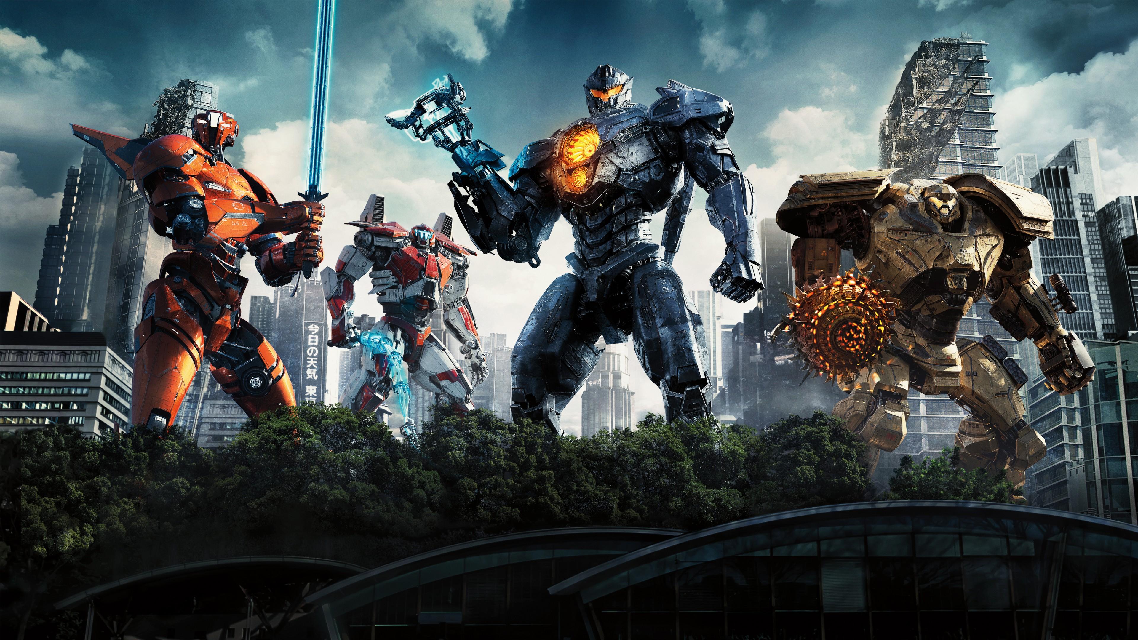 3840x2160 Pacific Rim Uprising 2018 Movie Wallpaper 4k 3840x2160