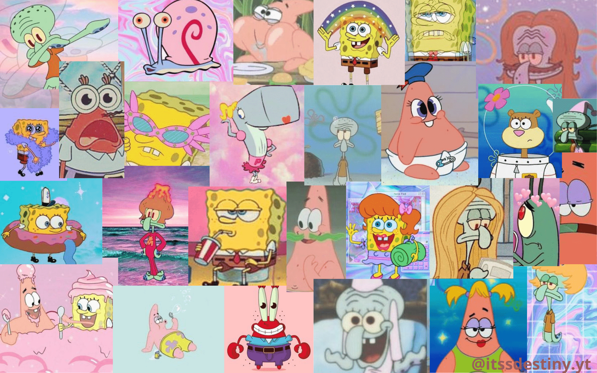 Funny SpongeBob Aesthetic Wallpapers  Wallpapers Clan
