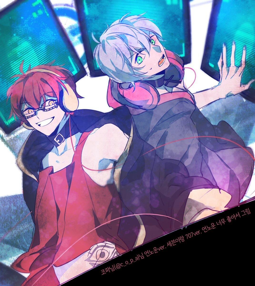 1071x1200 Seven and Saeran
