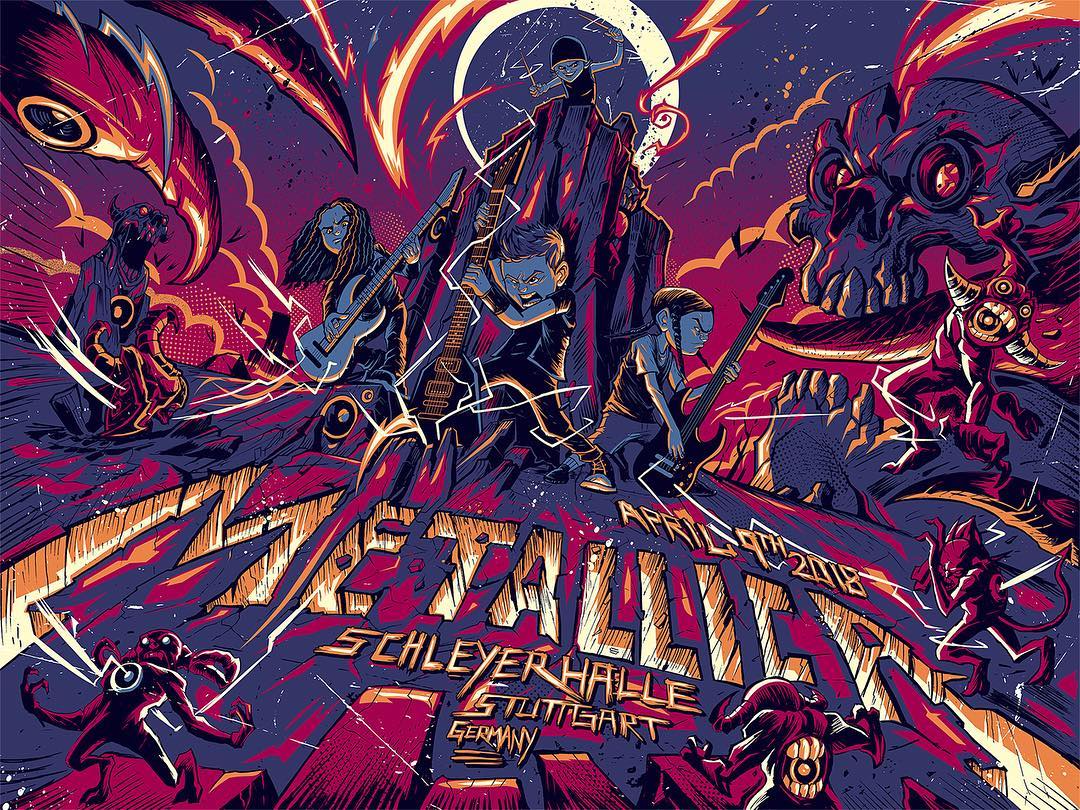 1080x810 Metallica Poster