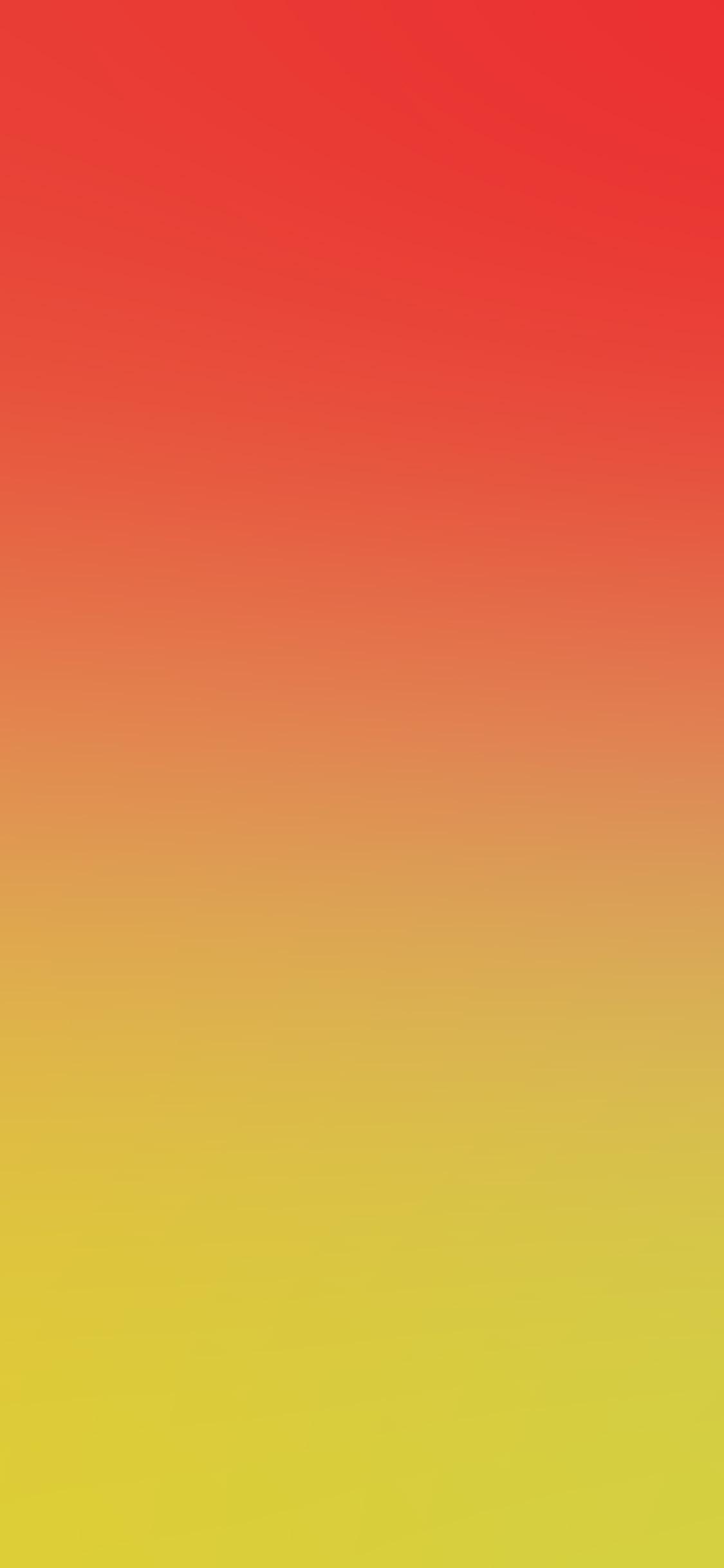 1125x2436 Blur Gradation Orange Yellow Wallpaper