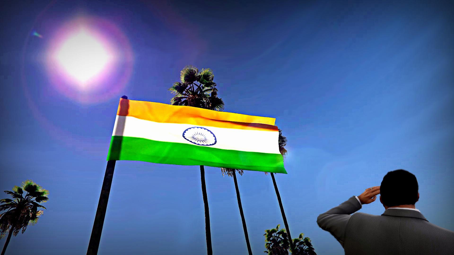 1920x1080 GTA 5 INDIAN FLAG MOD 4k UHD Textures