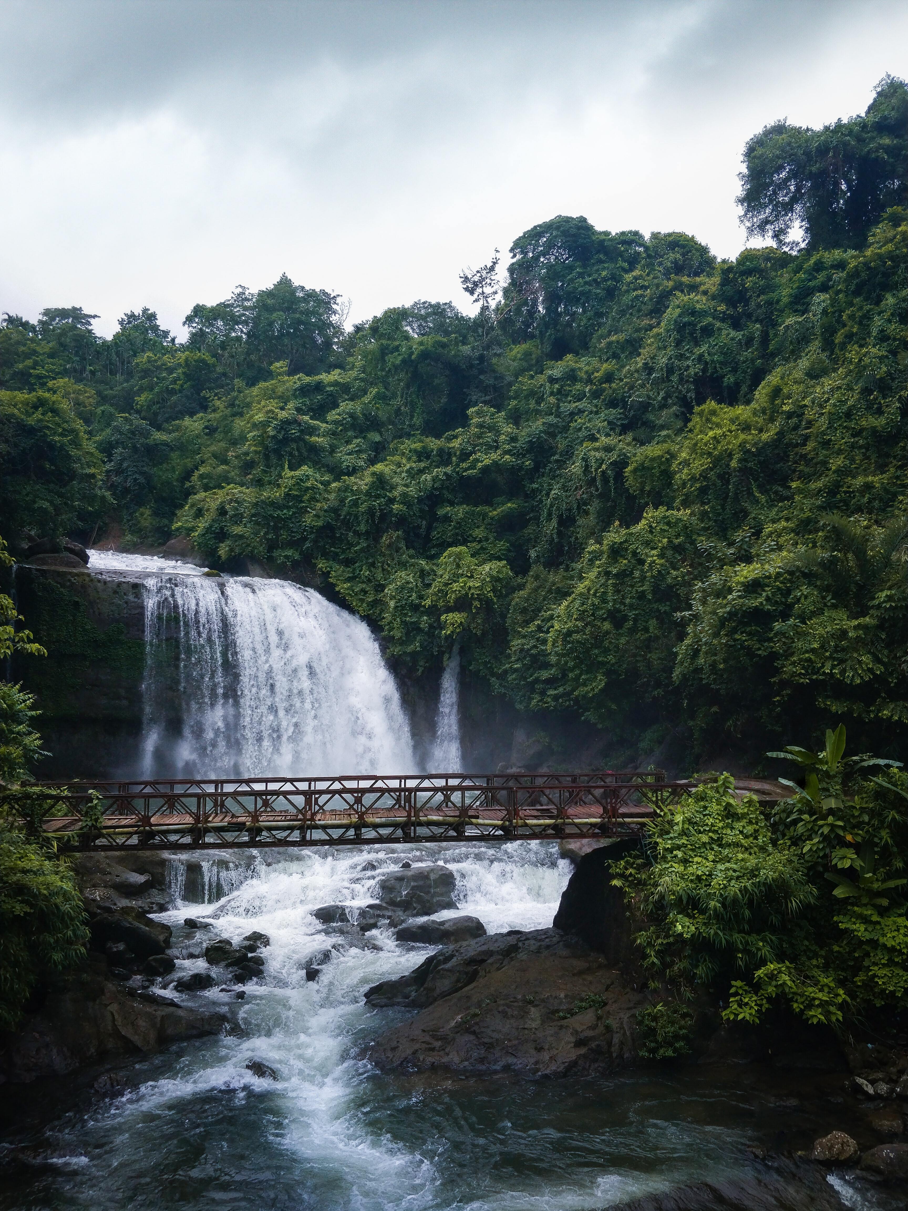 3456x4608 Borhill Falls in Meghalaya Wallpaper