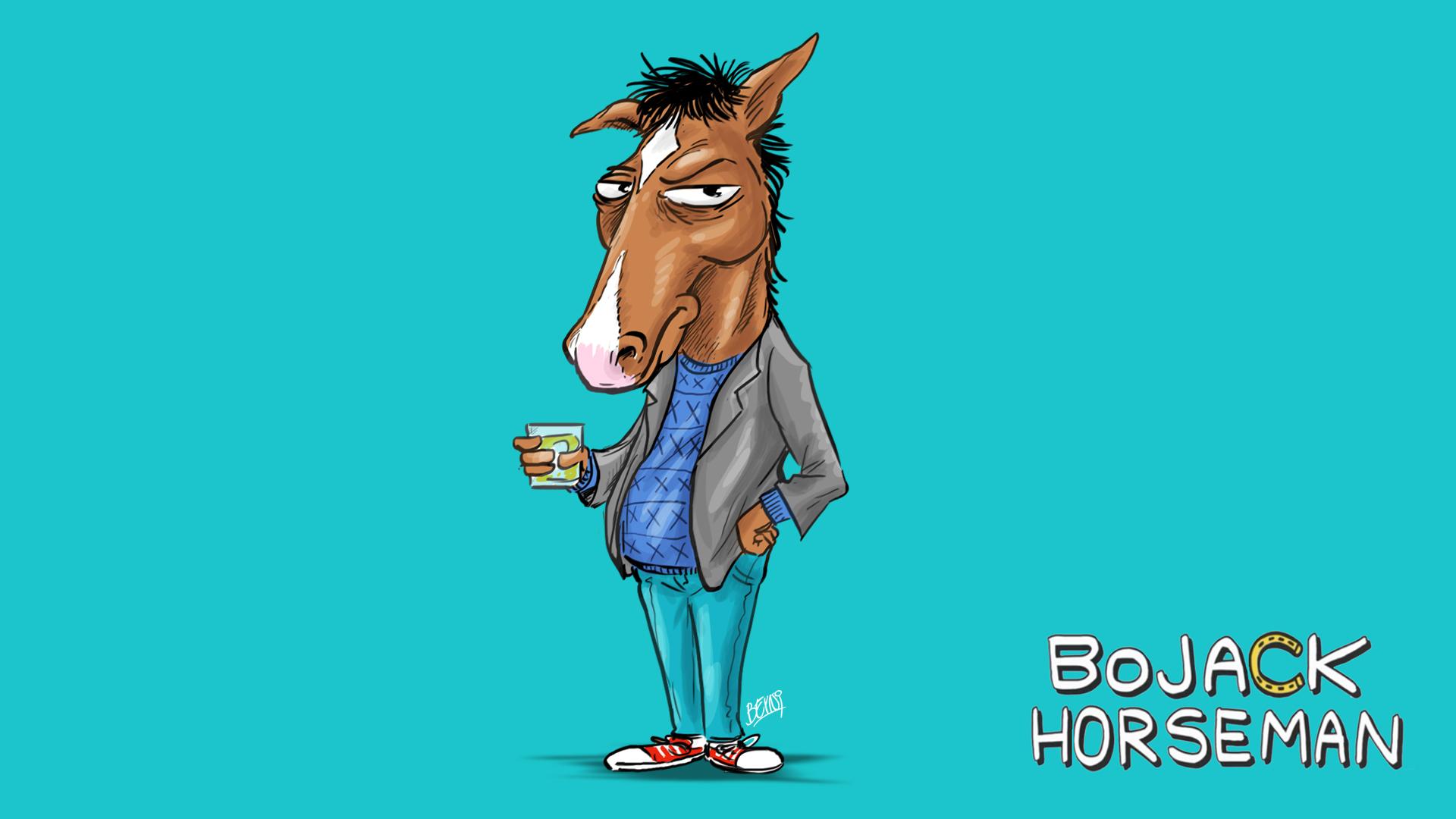 1920x1080 BoJack Horseman HD Wallpaper