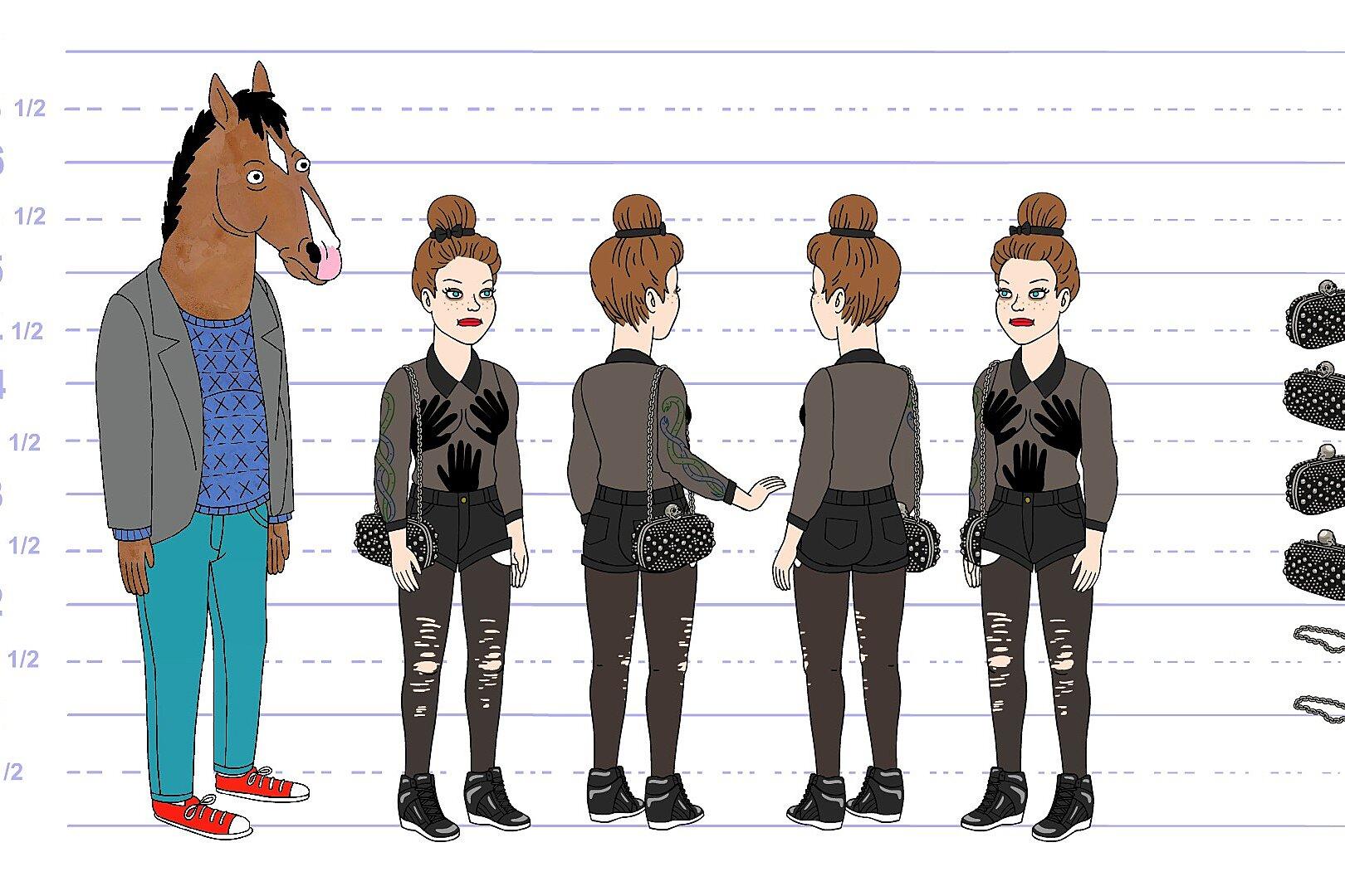 1620x1080 BoJack Horseman Illustrator Lisa Hanawalt on Cartoon Style