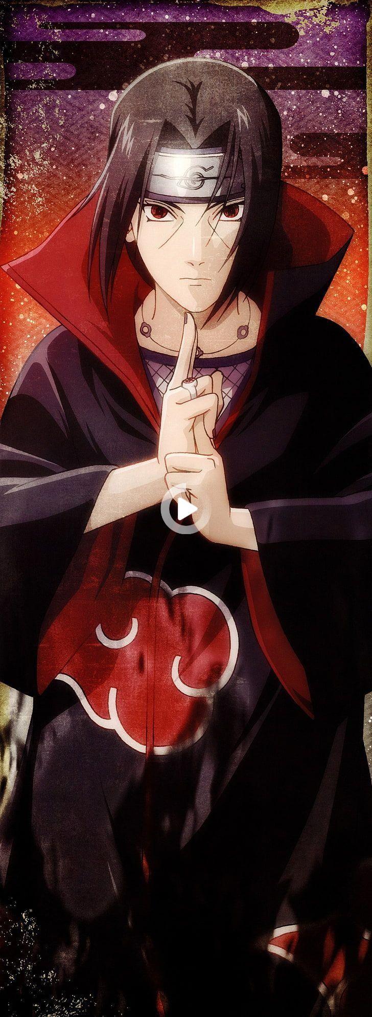 728x1988 HD wallpaper: Uchiha Itachi digital wallpaper, Naruto Shippuuden, Akatsuki. Digital wallpaper, Uchiha wallpaper, Itachi
