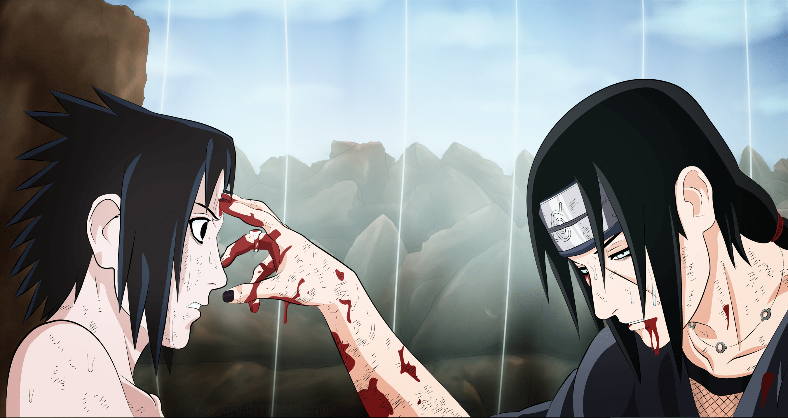 2700x1434 HD Wallpaper for theme: Uchiha Itachi HD wallpaper, background