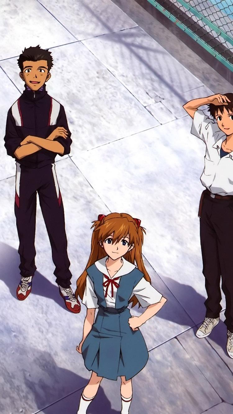 750x1334 Neon Genesis Evangelion, Classic Anime 750x1334 IPhone 8 7 6 6S Wallpaper, Background, Picture, Image