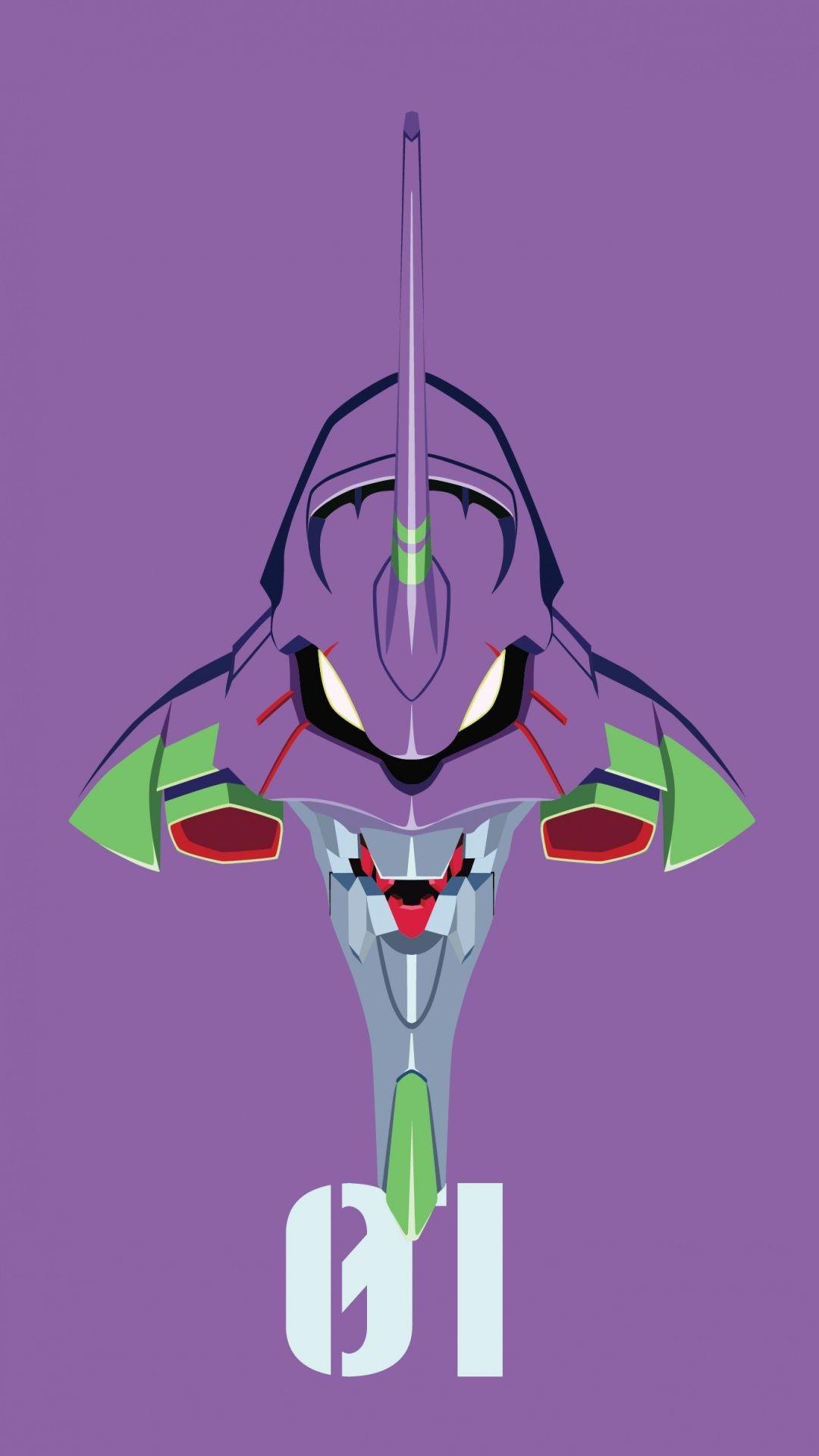1080x1920 Aesthetic Neon Genesis Evangelion iPhone Wallpaper Wallpaper Portal